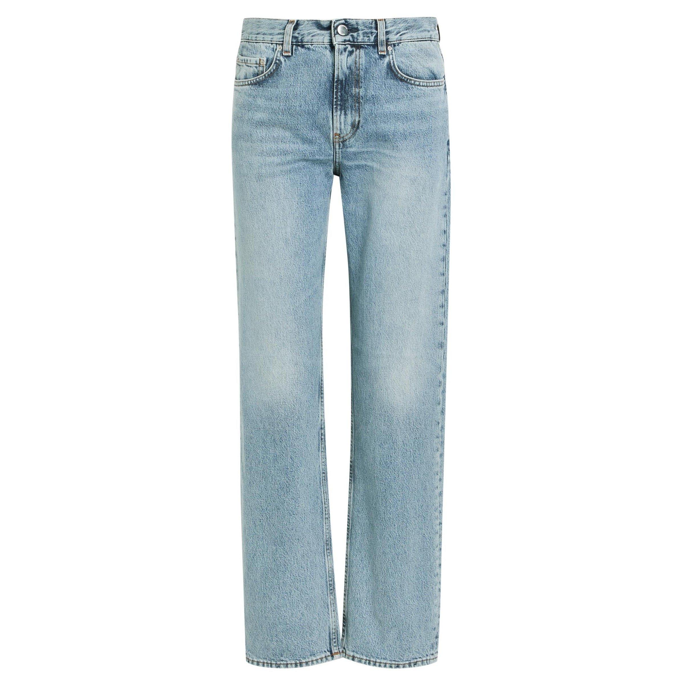 LIGHT BLUE - Toteme - LOW STRAIGHT DENIM - 1