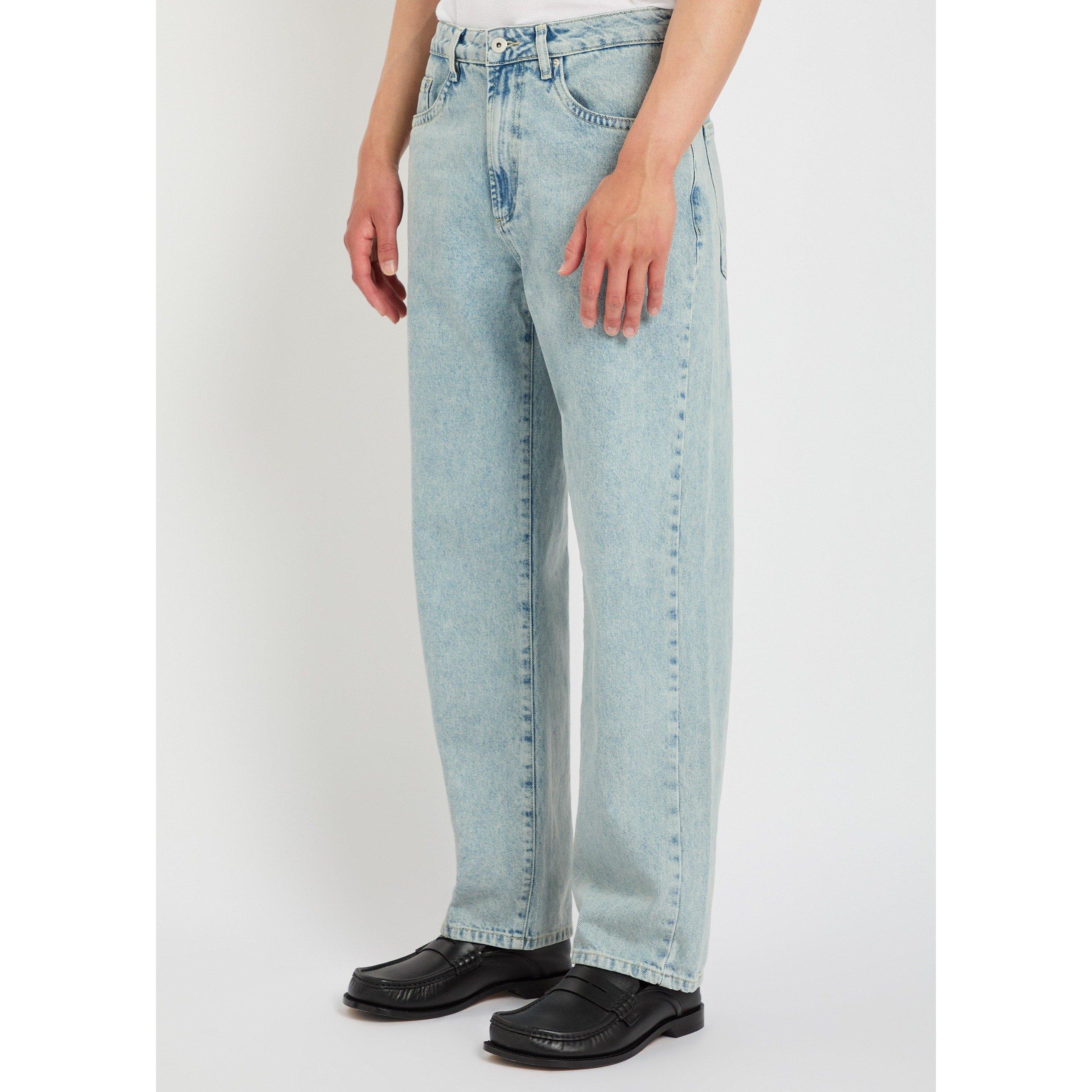 LIGHT BLUE - MKI MIYUKI ZOKU - Men's Classic Straight Leg Jeans - 2