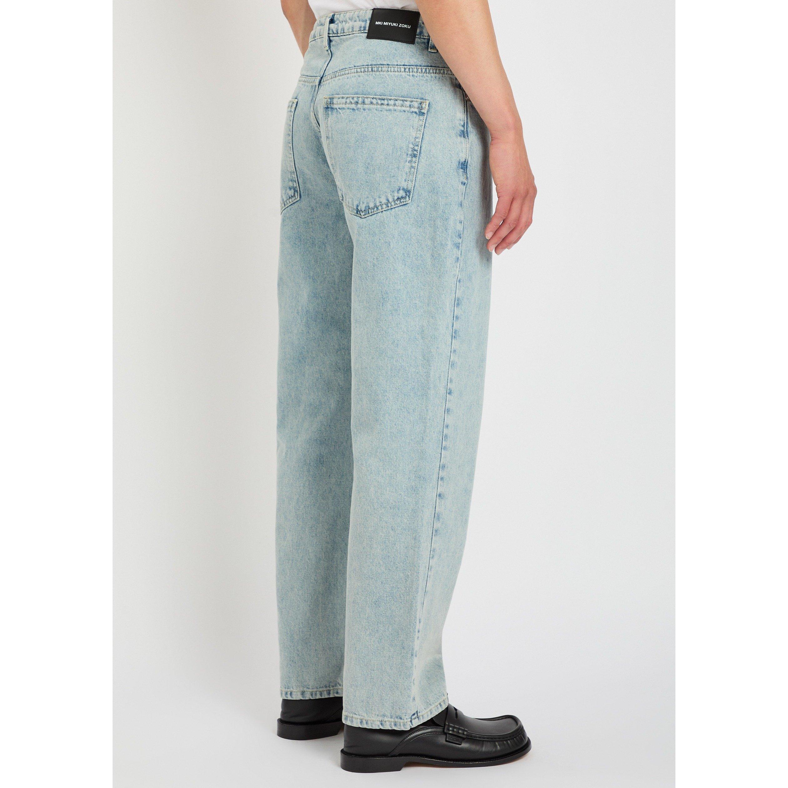 LIGHT BLUE - MKI MIYUKI ZOKU - Men's Classic Straight Leg Jeans - 3