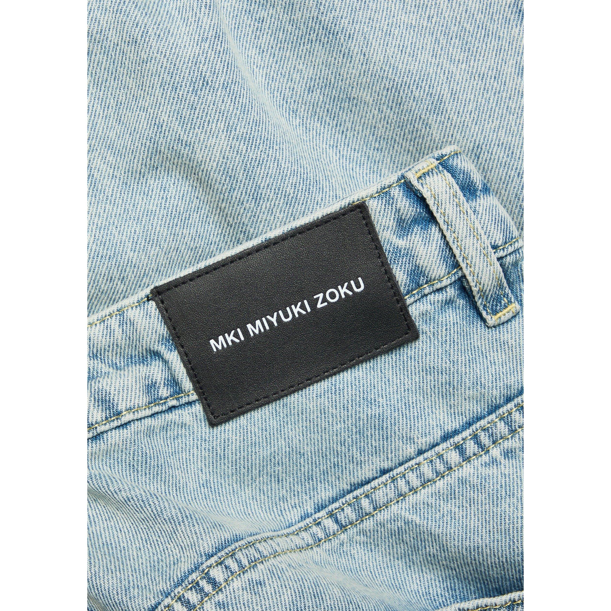 LIGHT BLUE - MKI MIYUKI ZOKU - Men's Classic Straight Leg Jeans - 4