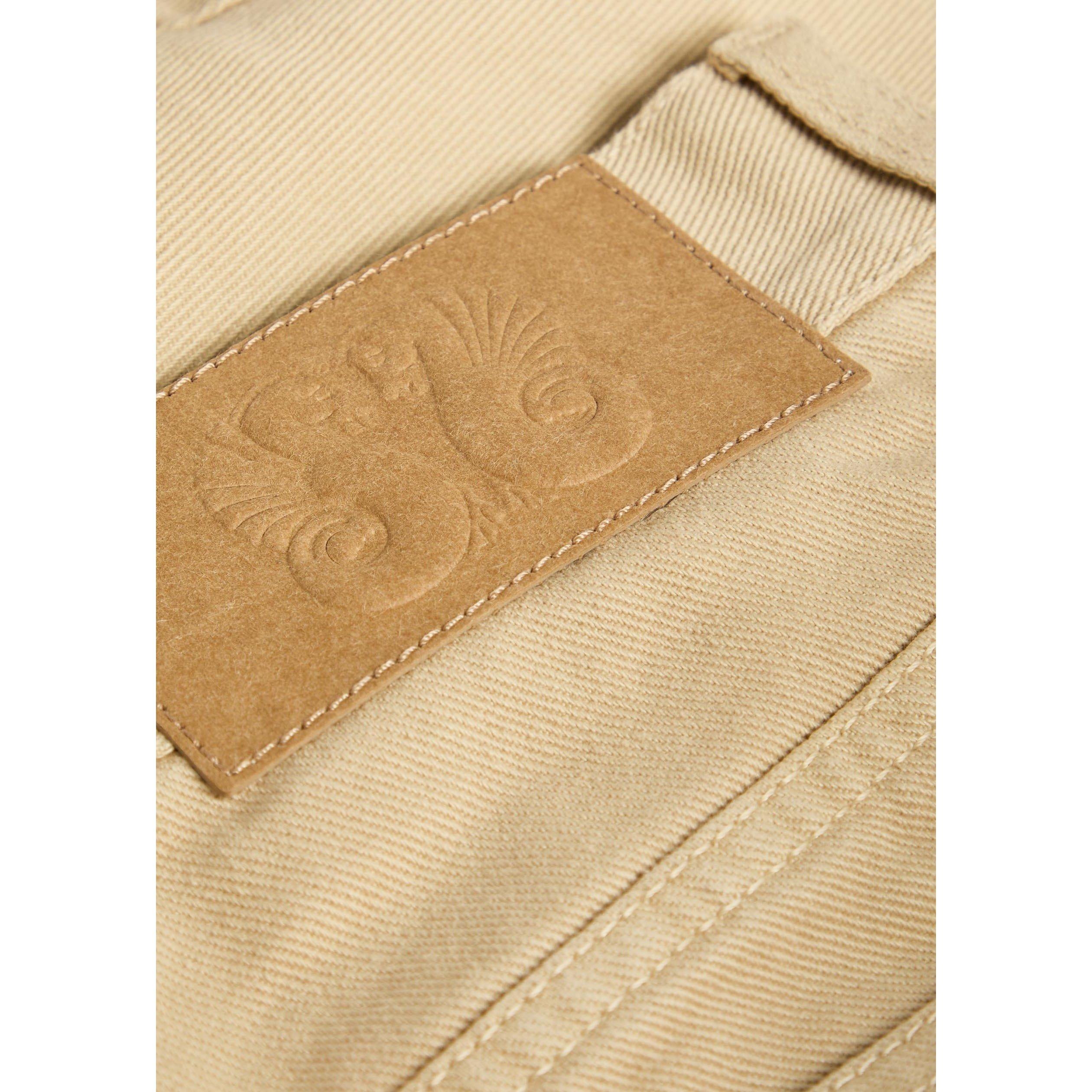 BEIGE - Blaze Milano - Women's Paso Cotton Slim-Fit Jeans - 4