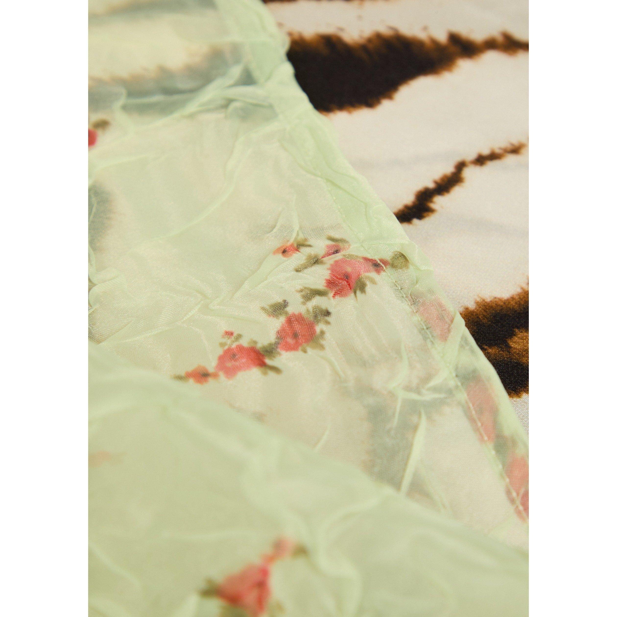 MULTICOLOURED - Ganni - LS Shibori Satin Skirt - 4