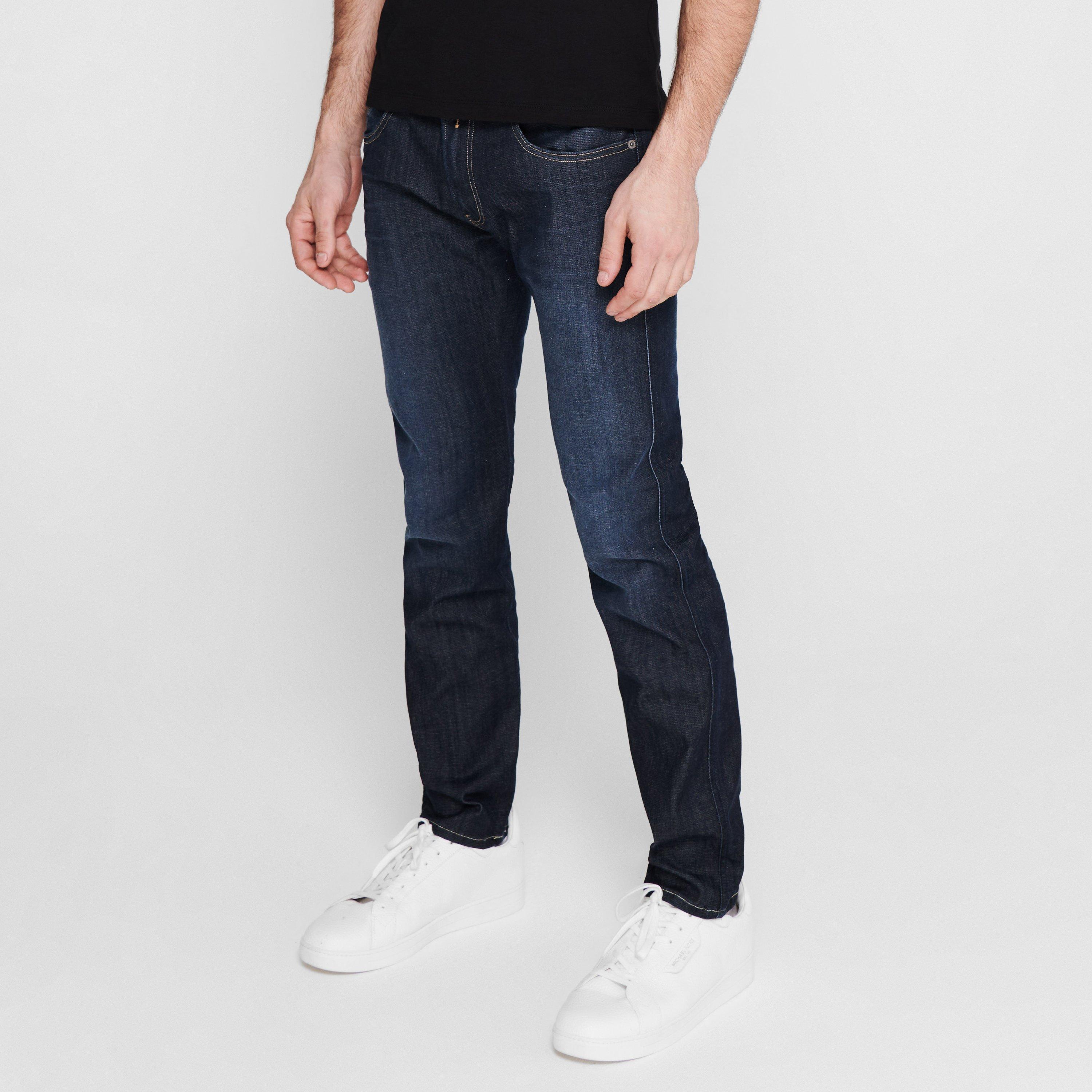 Donkerblauw 007 - Replay - Hyperflex Anbass Slim Jeans - 3