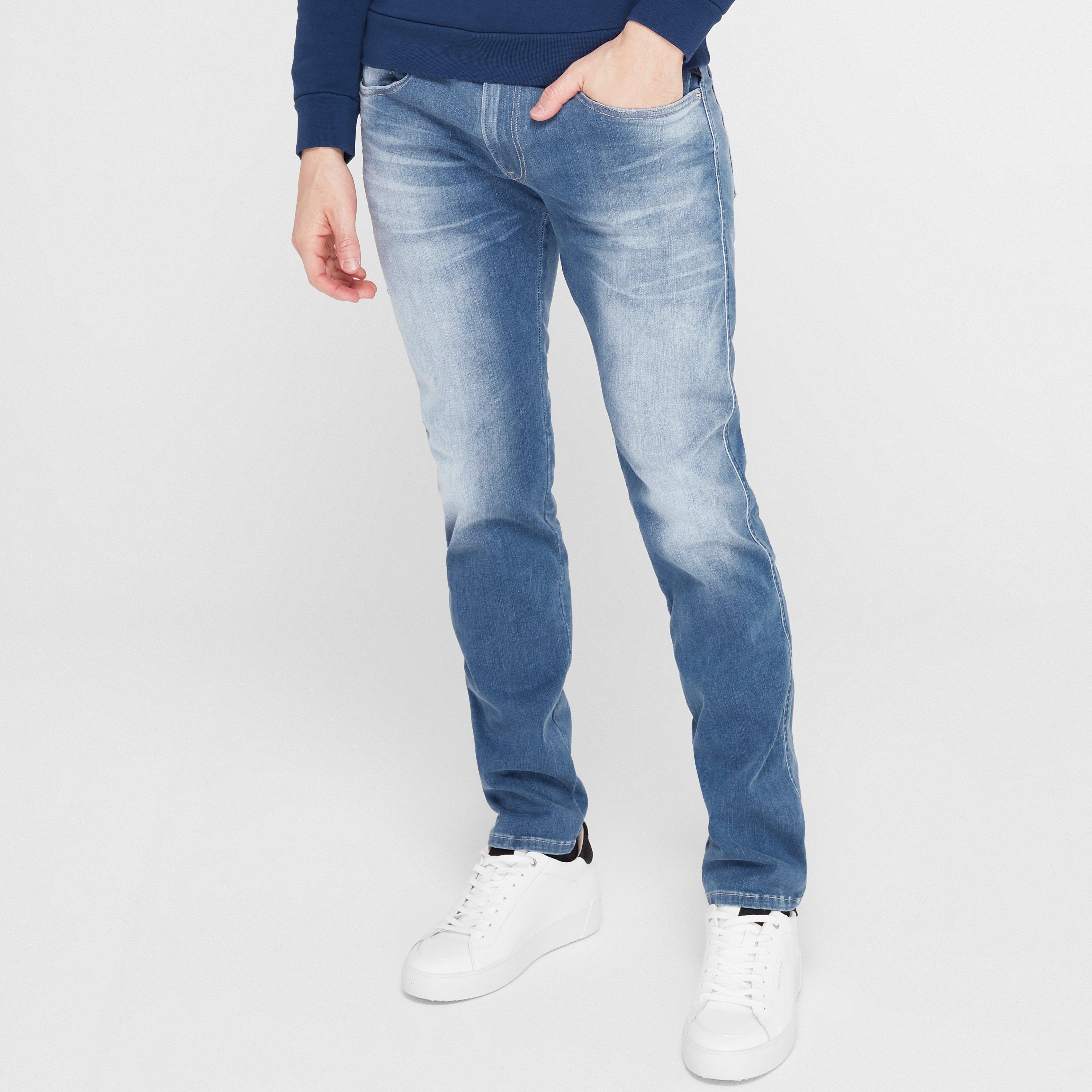 Medium Blue 009 - Replay - Hyperflex Anbass Slim Jeans - 3