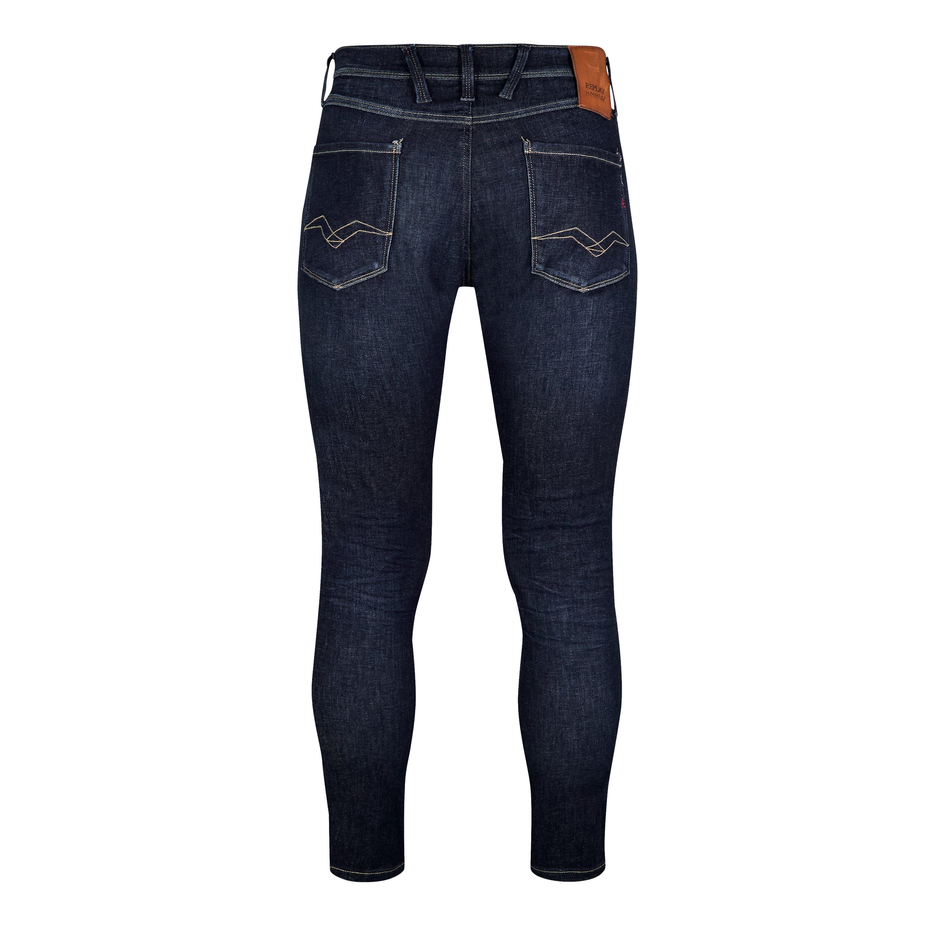 007 Mid Blue - Replay - Hyperflex Anbass Slim Jeans - 3
