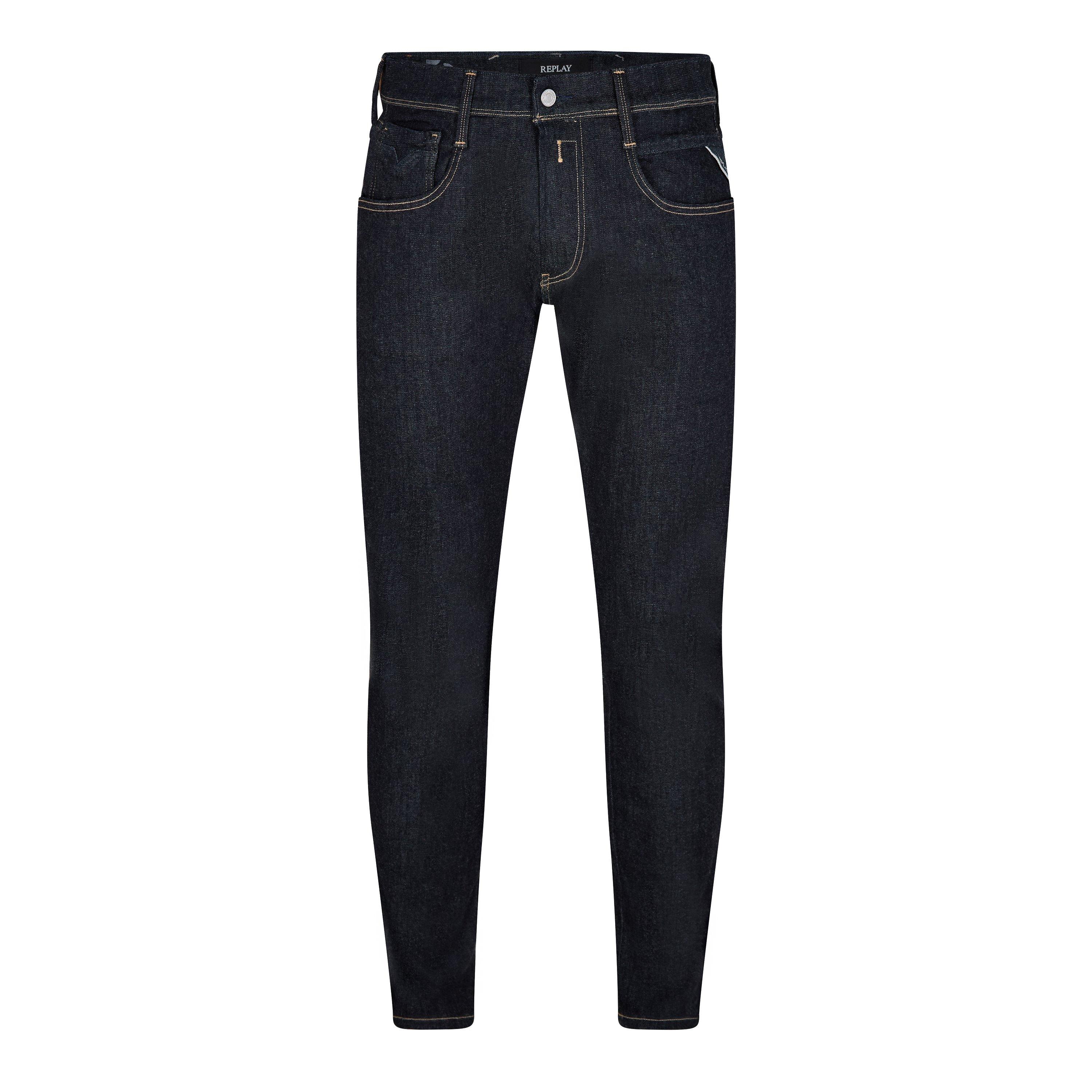 Replay Hyperflex Anbass Slim Jeans - 007 Rinse - Size 30W S