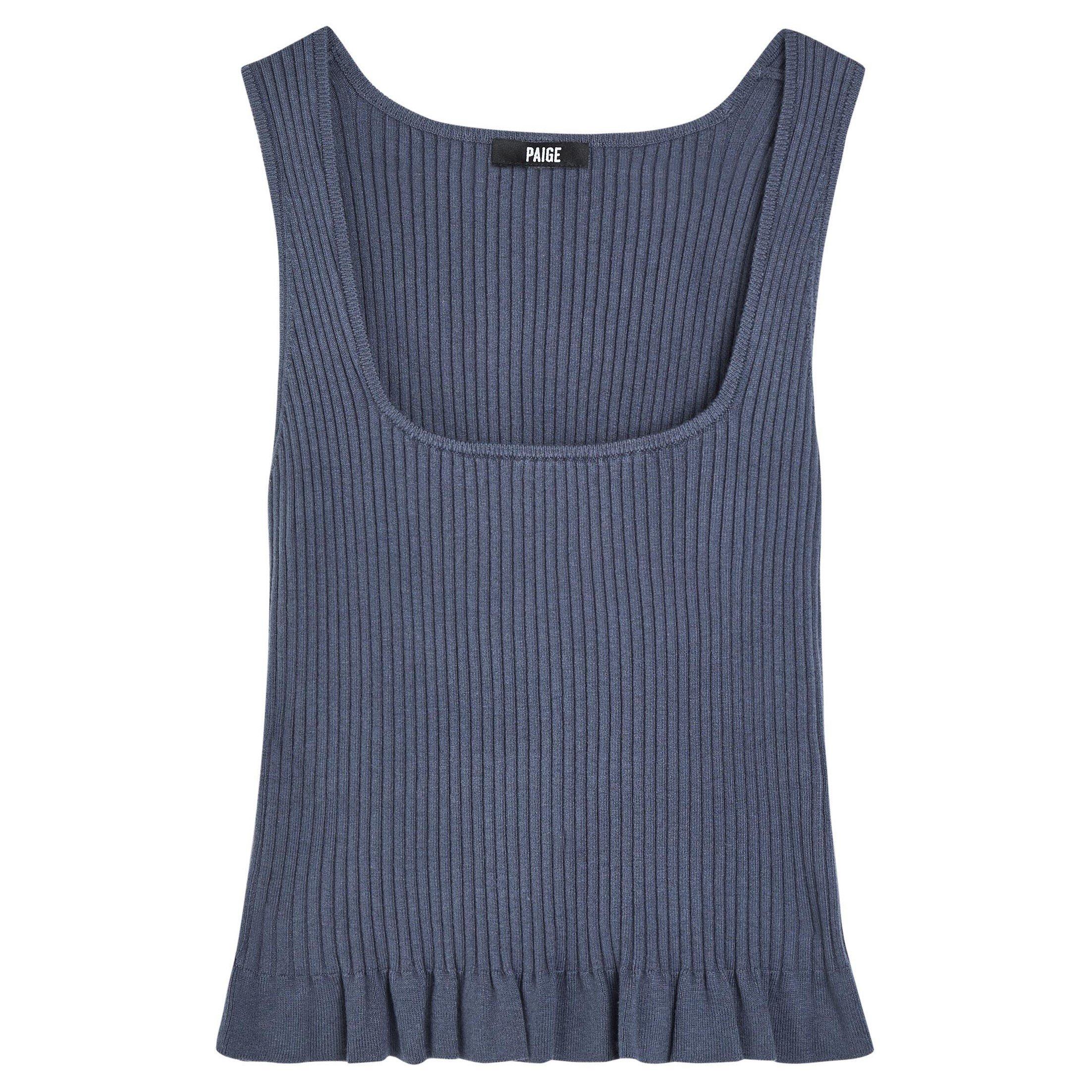 NAVY - Paige - BRONWYN TANK - PACIFIC BL