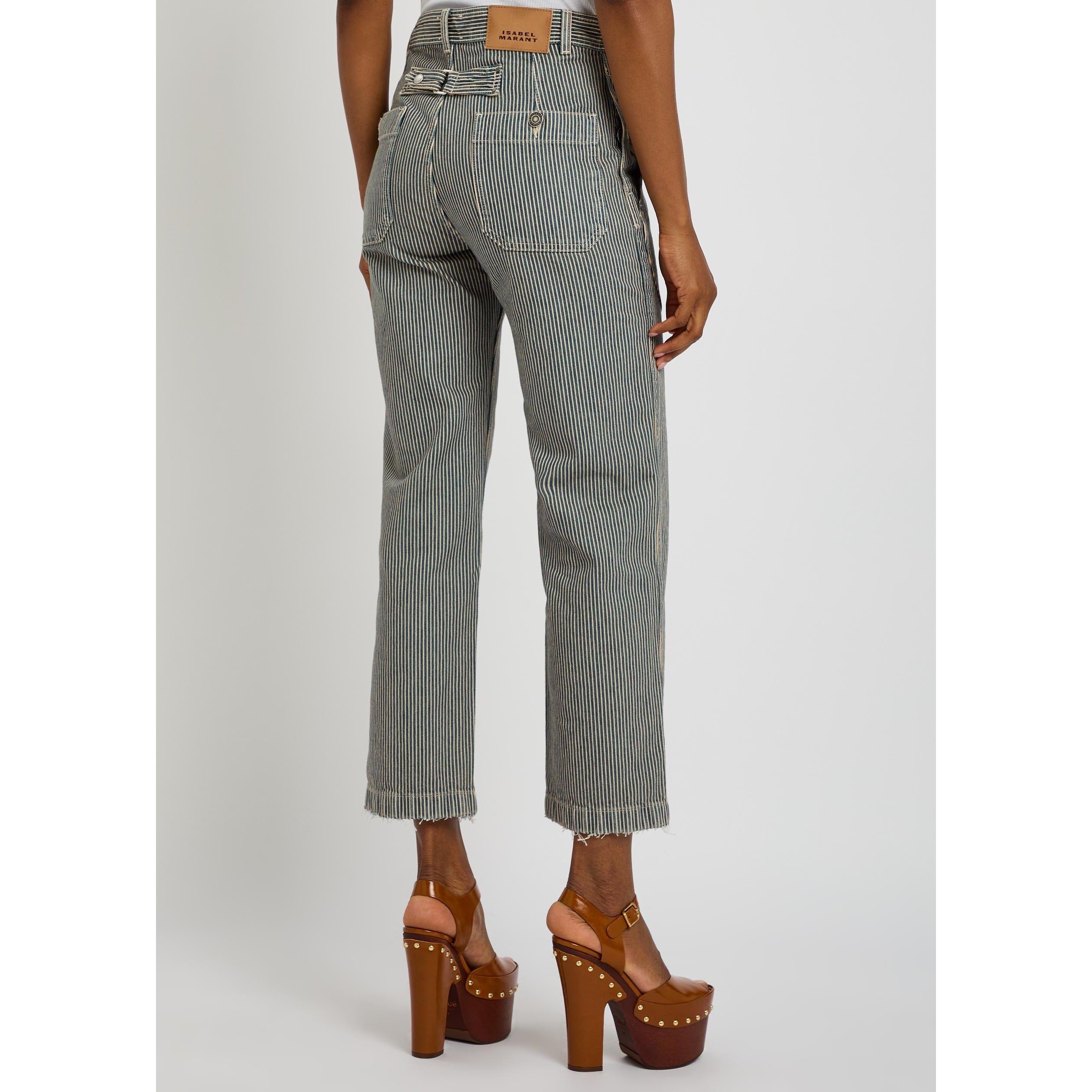BLUE AND WHITE - Marant Etoile - J ERMINA JEANS - 3