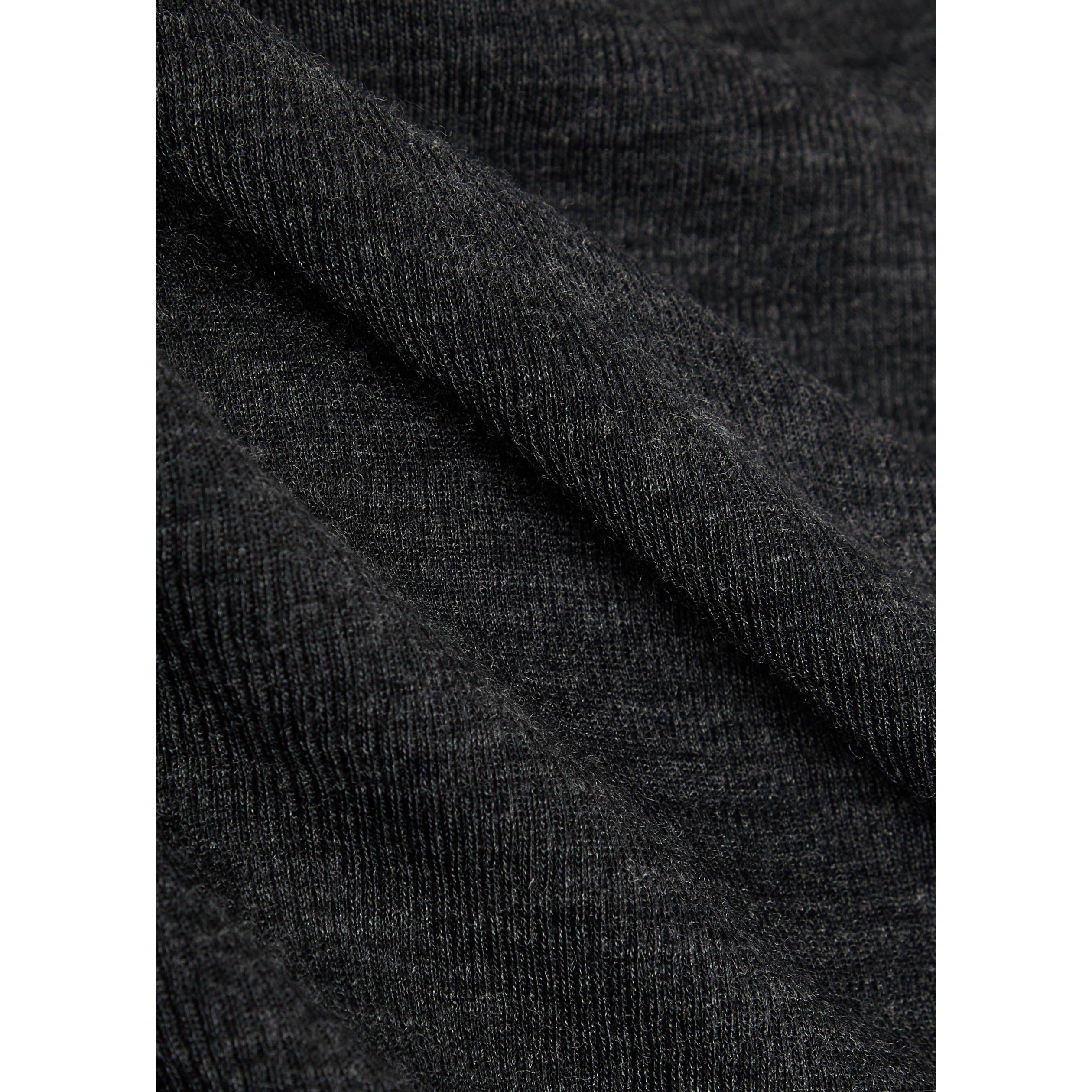 BLACK - Rohe - FINE MERINO RIB LONG SLEEVE - 4