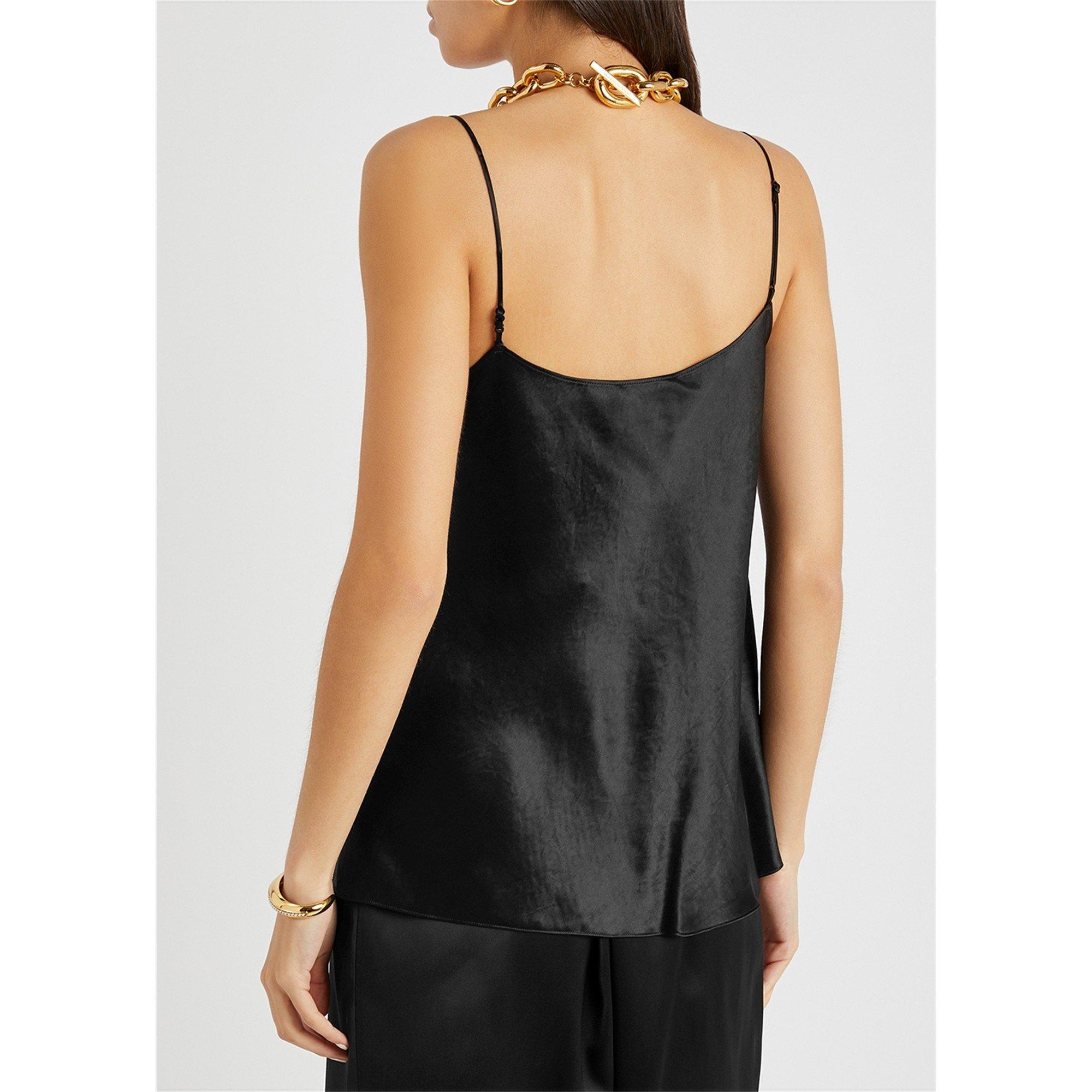 BLACK - Vince - SILKY CAMI - 3