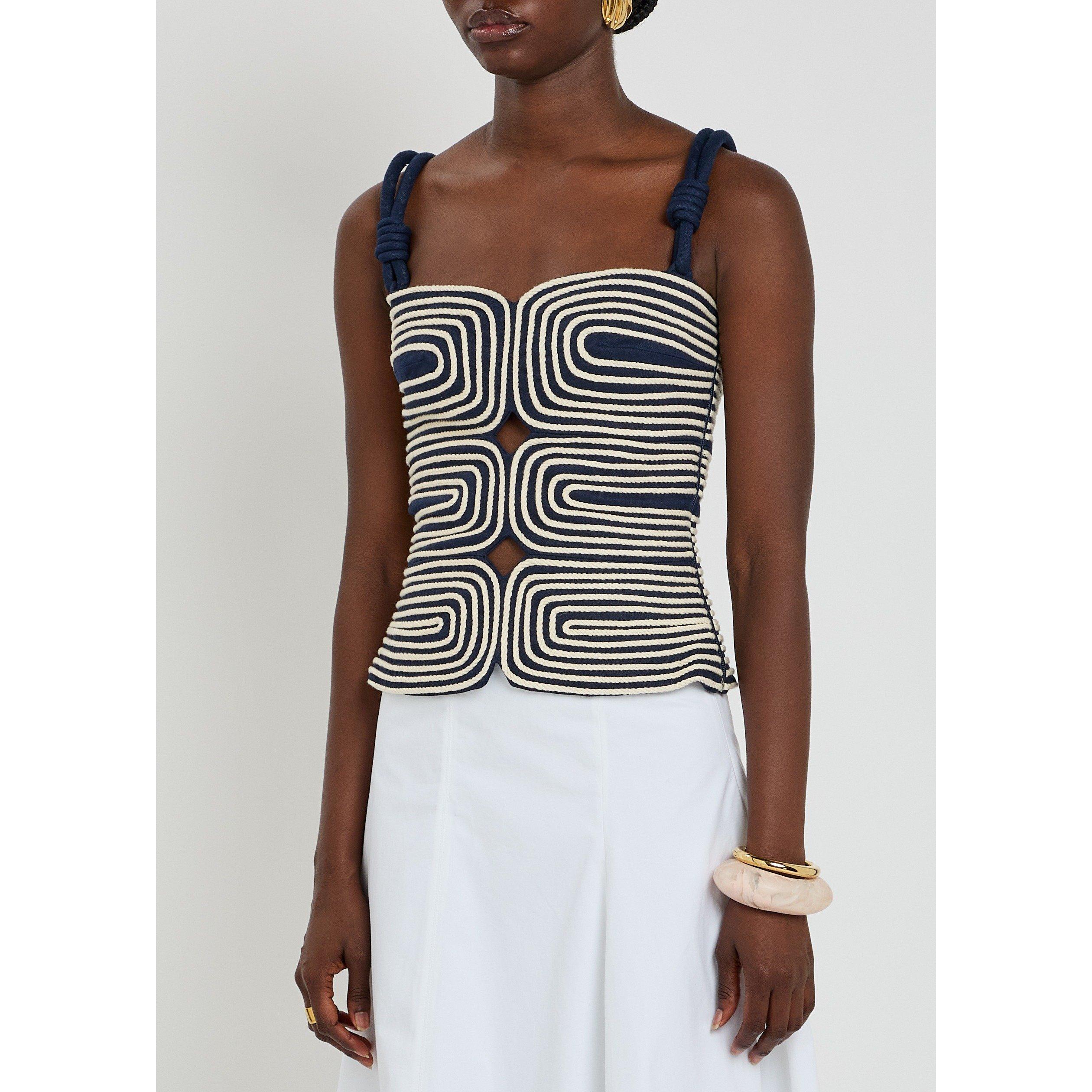 NAVY AND OTHER - Andres Otalora - T Marea Top - 2