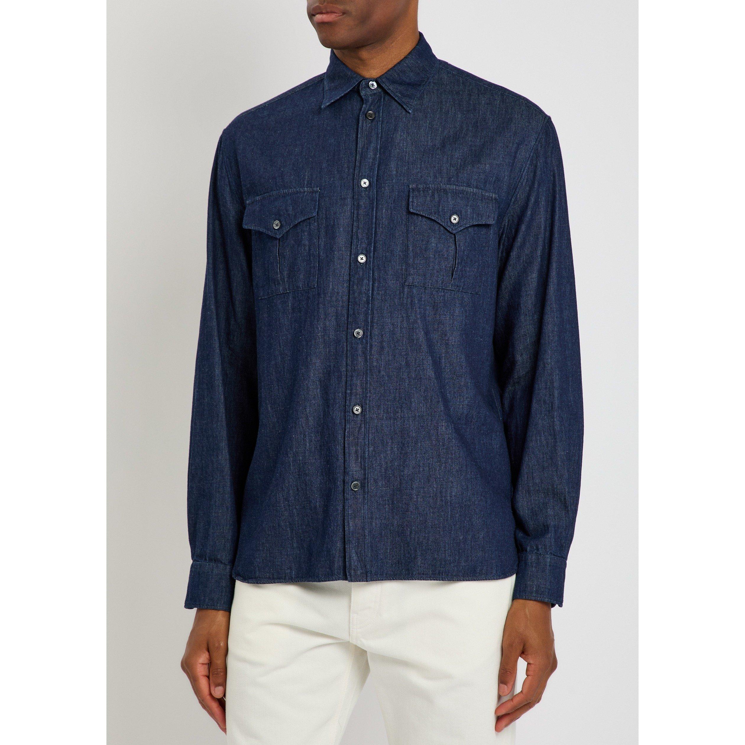 NAVY - Jil Sander - JIL SHIRT 250 GW - 2