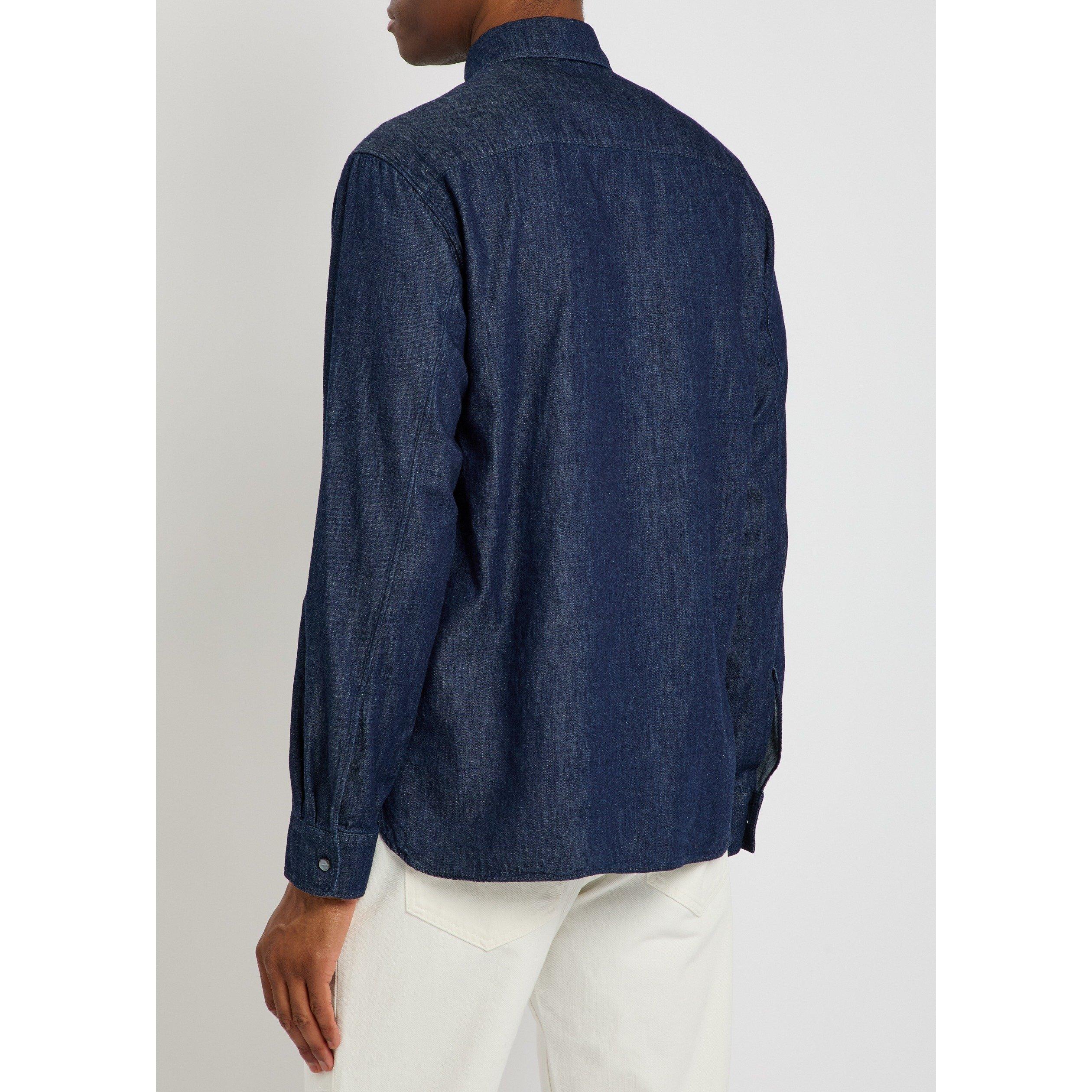 NAVY - Jil Sander - JIL SHIRT 250 GW - 3