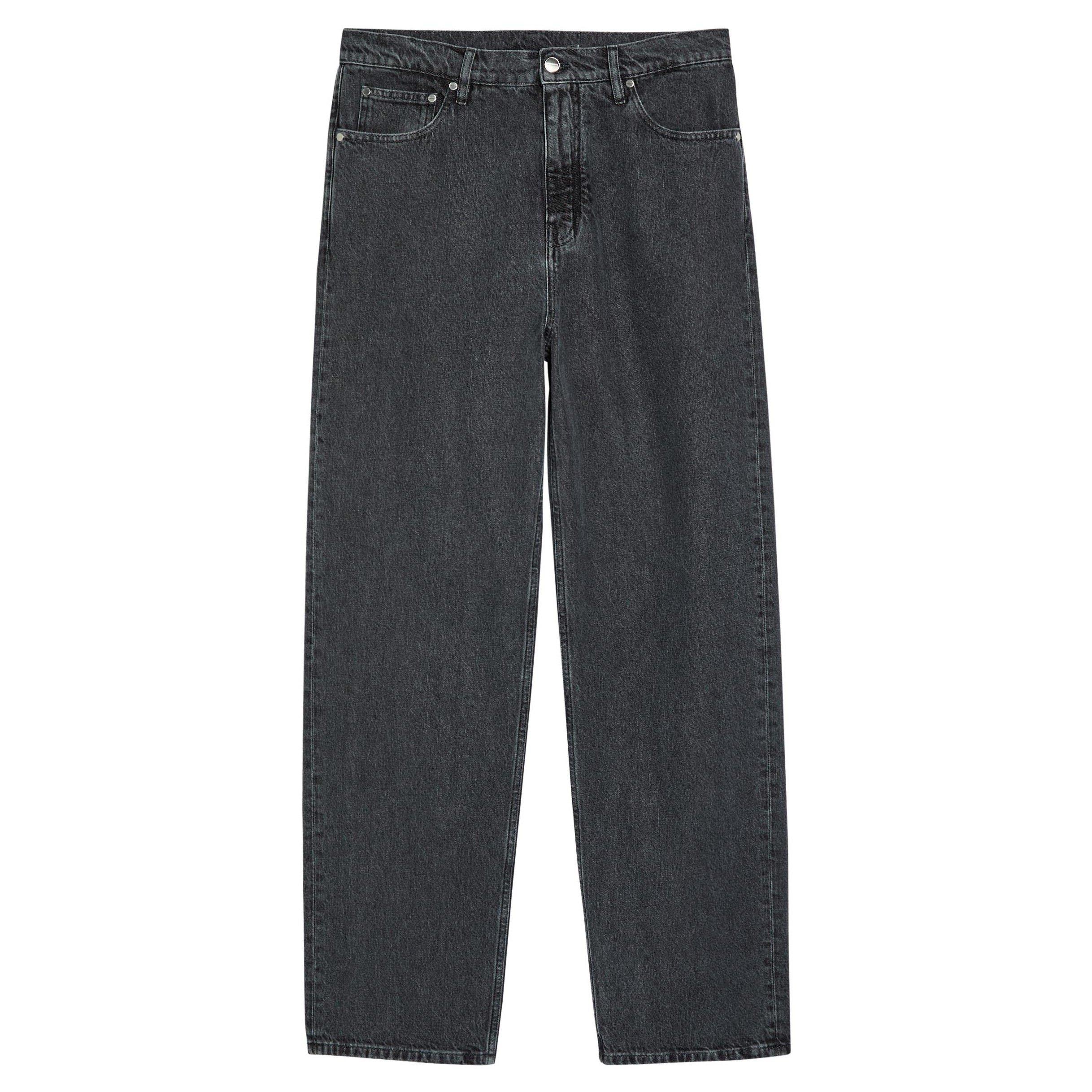 BLACK - Jil Sander - JIL DENIM TROUSER 4 TREATED CV - 1