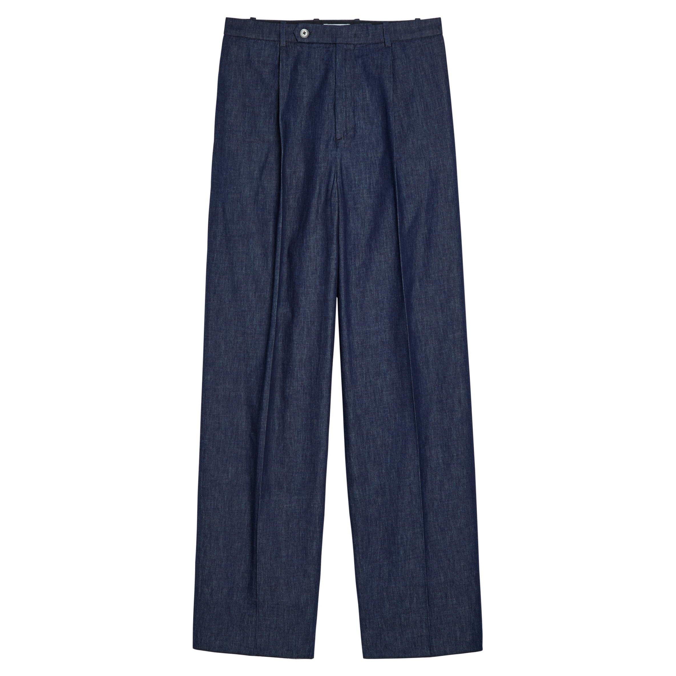 NAVY - Jil Sander - Men's Cotton Straight Jeans - 1