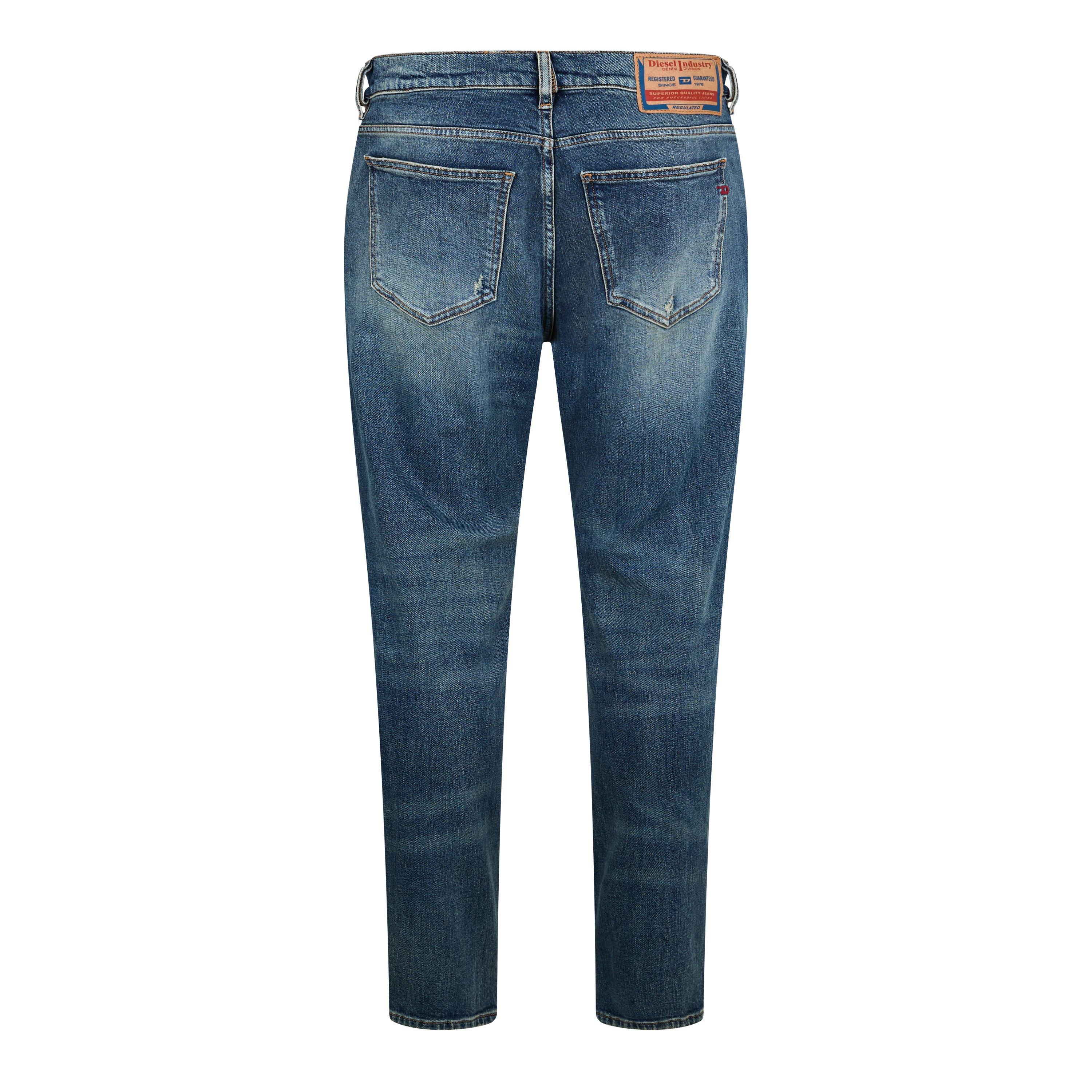 Blue Denim - Diesel - D Strukt Slim Jeans - 2