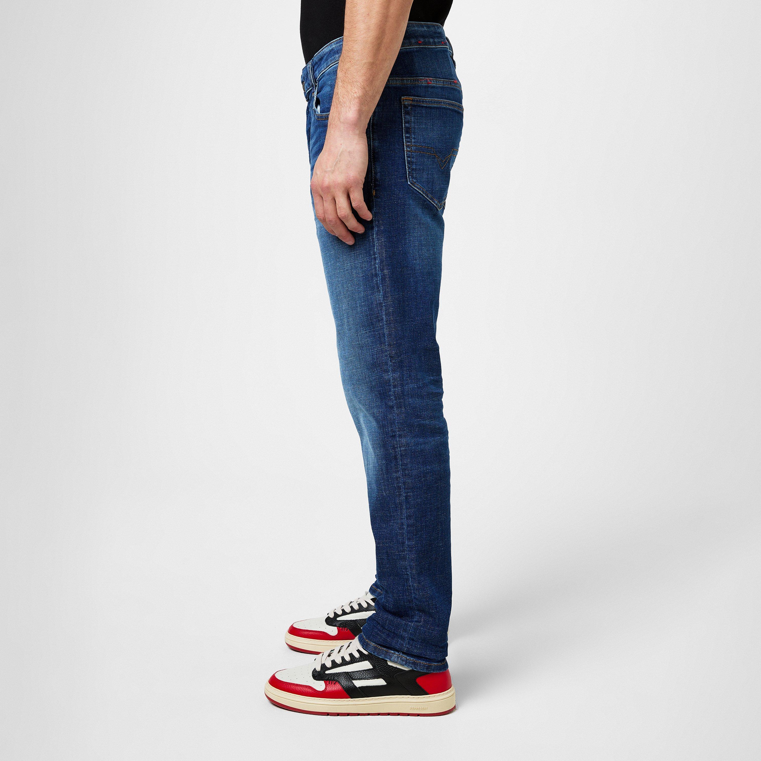 Mid Blue - Diesel - D Yennox Tapered Jeans - 5