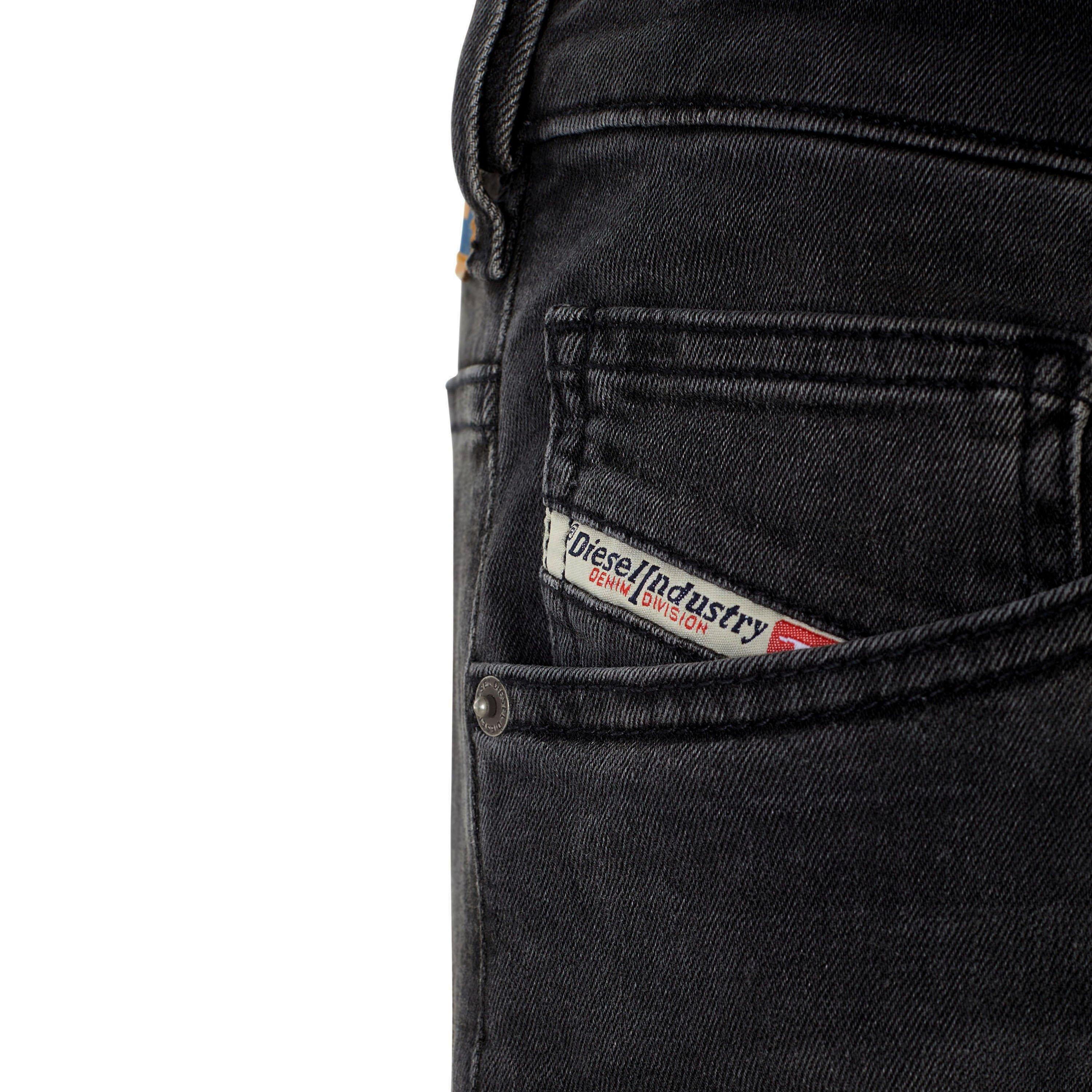 Grey - Diesel - D Yennox Tapered Jeans - 2