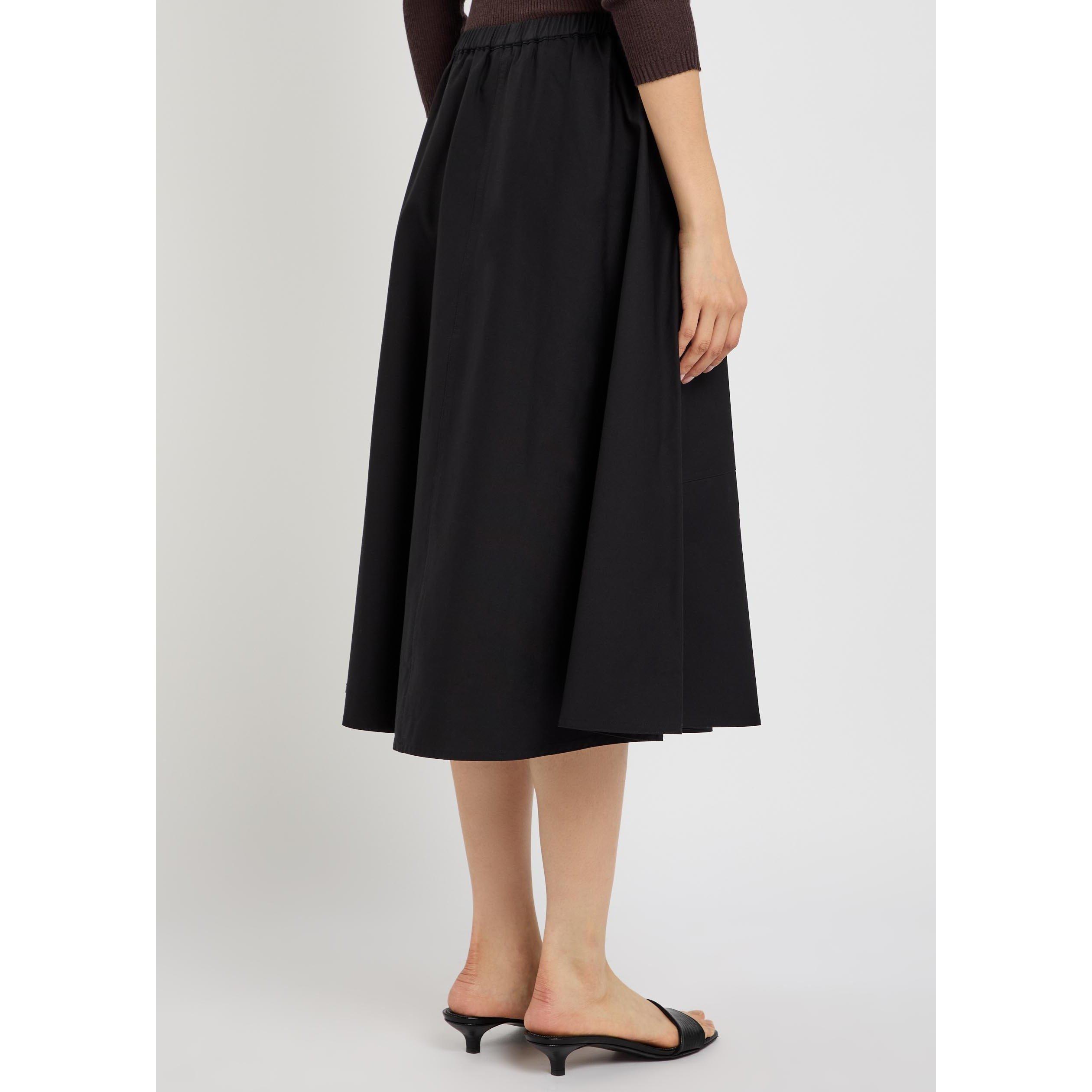 BLACK - Vince - SS POCKET FULL SKIRT - 3