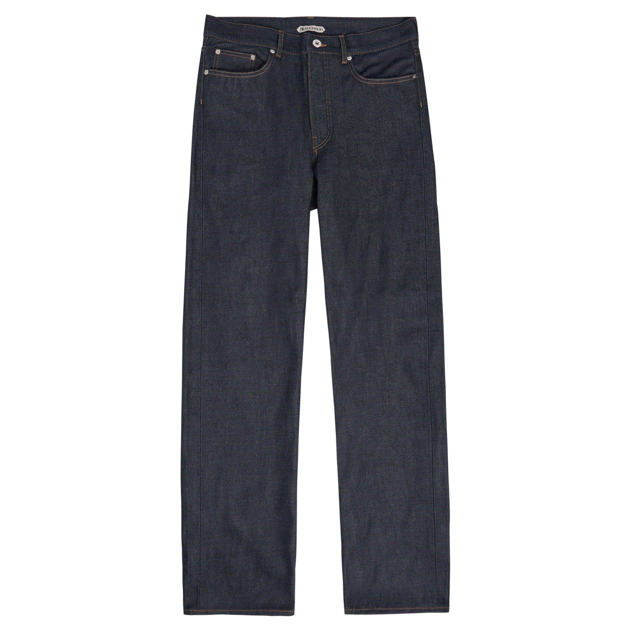 INDIGO - JW Anderson - JWA STRAIGHT LEG JEAN - 1