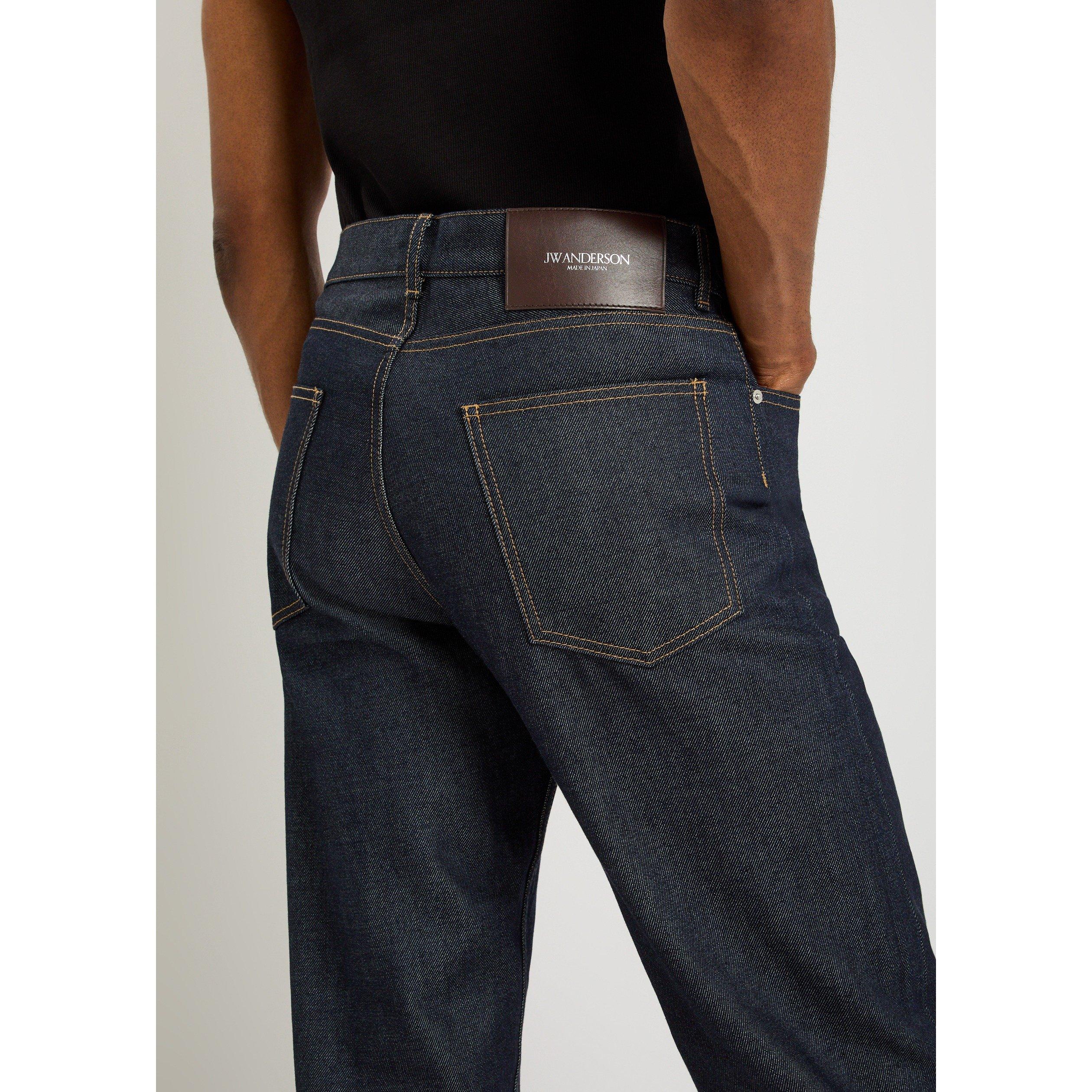 INDIGO - JW Anderson - JWA STRAIGHT LEG JEAN - 4