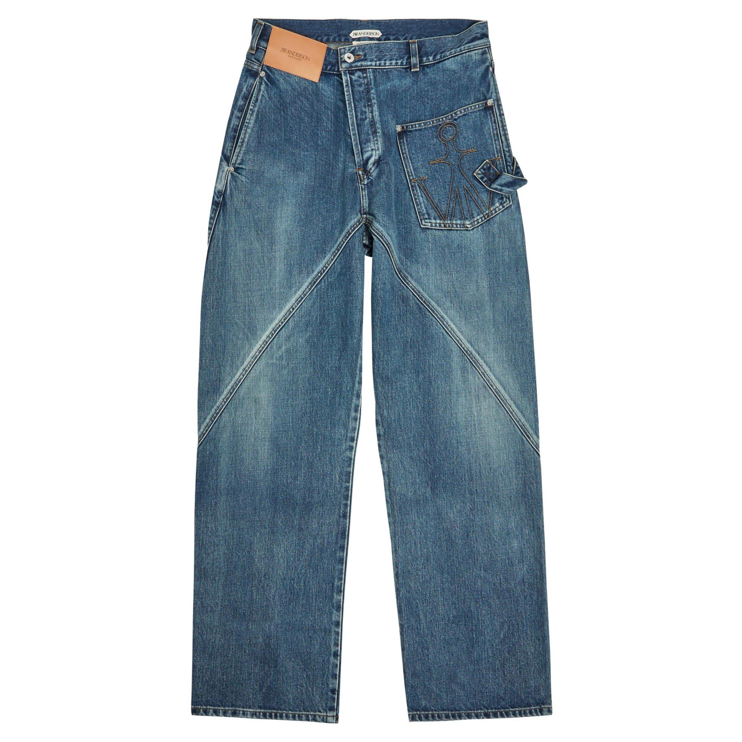 BLUE - JW Anderson - JWA TWISTED WORKWEAR JEANS