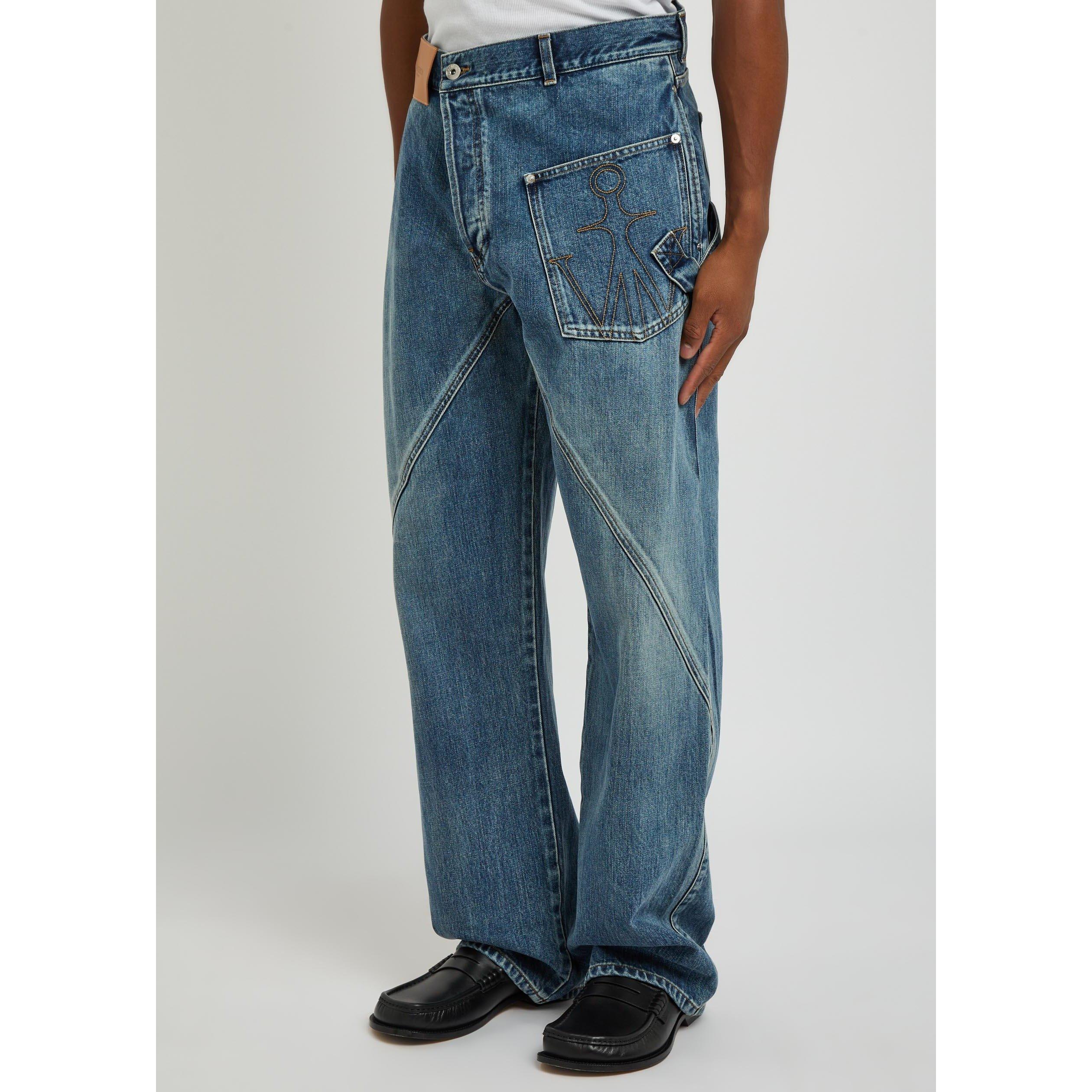 BLUE - JW Anderson - JWA TWISTED WORKWEAR JEANS - 2