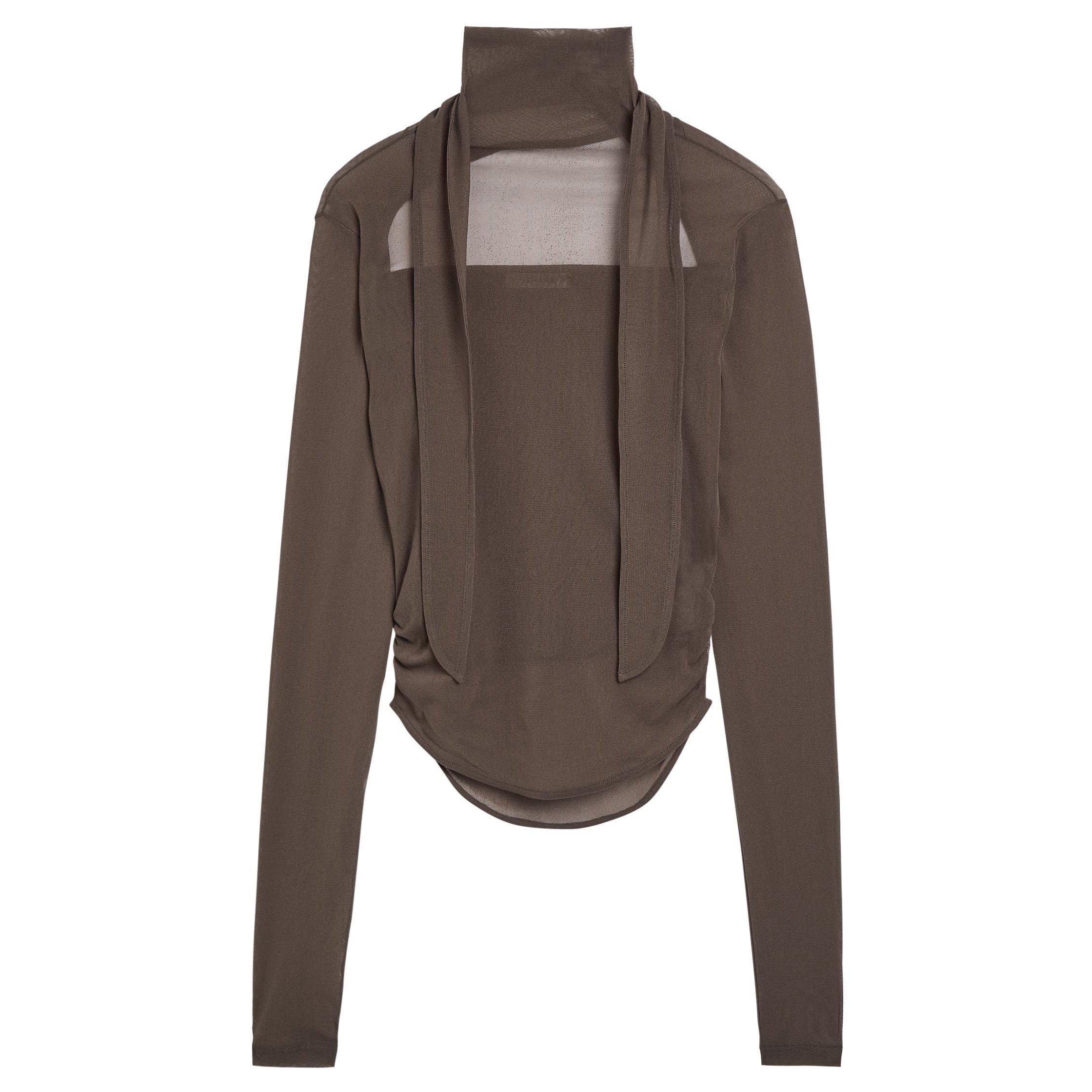 BROWN - Lemaire - BALLERINA FOULARD TOP