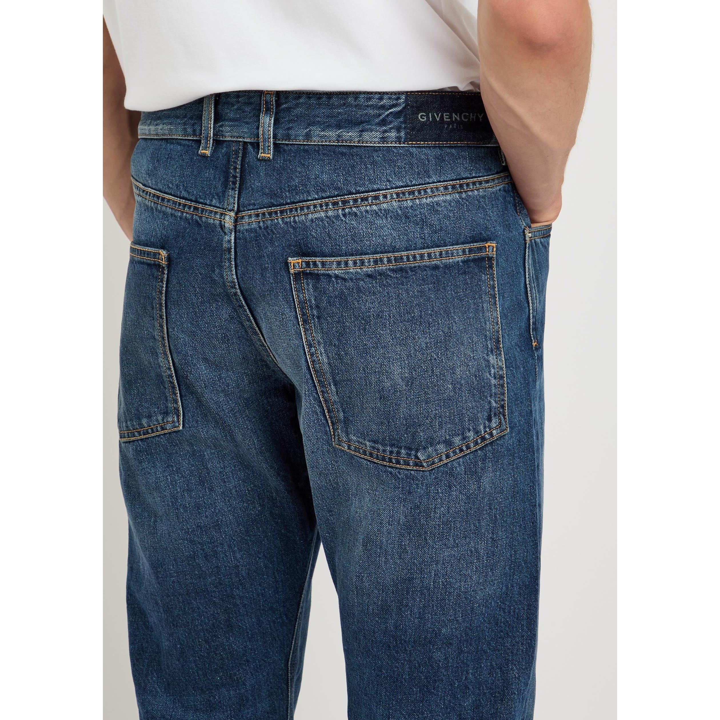 BLUE DENIM - GIVENCHY - GIV VINTAGE DENIM JEAN - 4