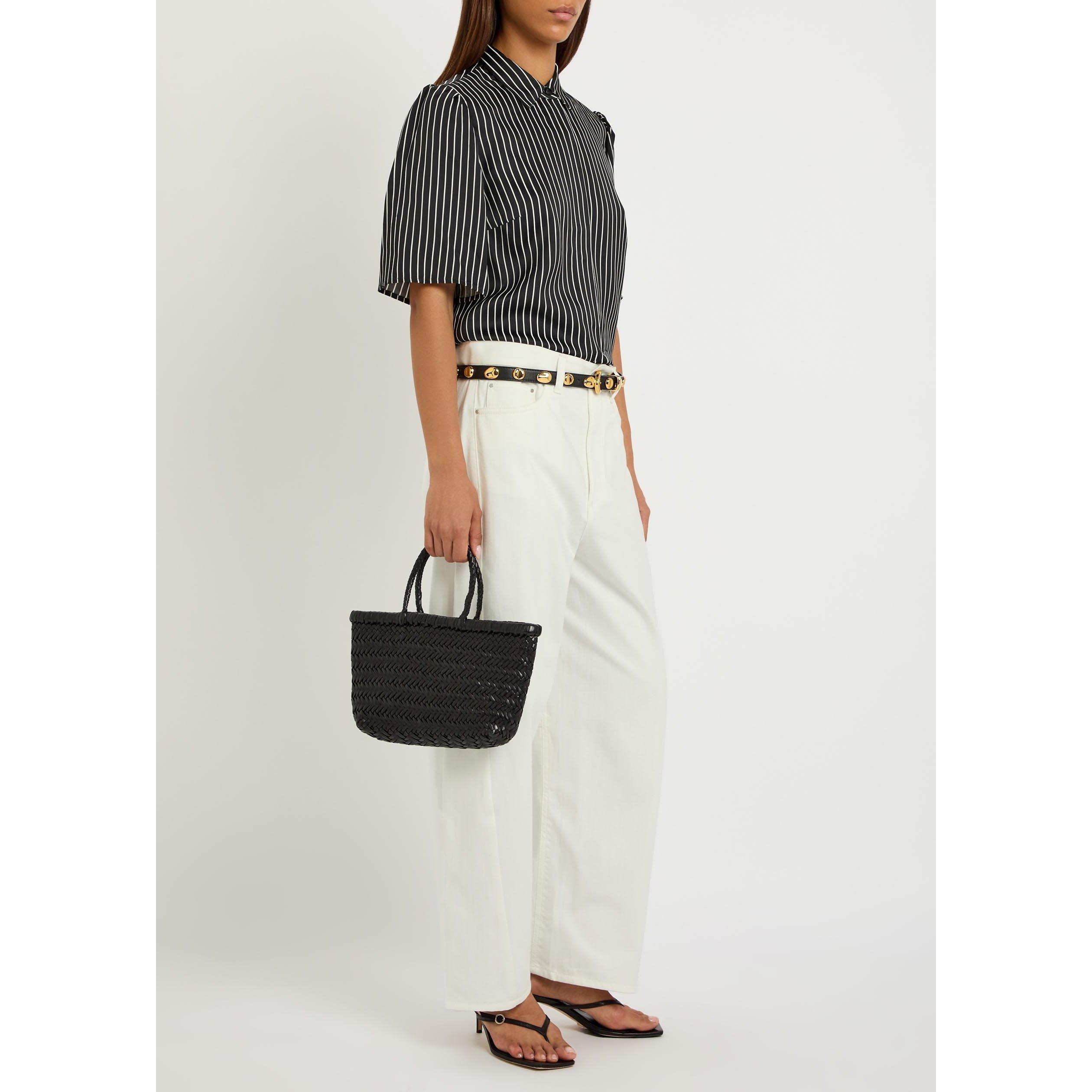 WHITE - Maria McManus - CRESCENT LEG JEAN IN WHITE - 5