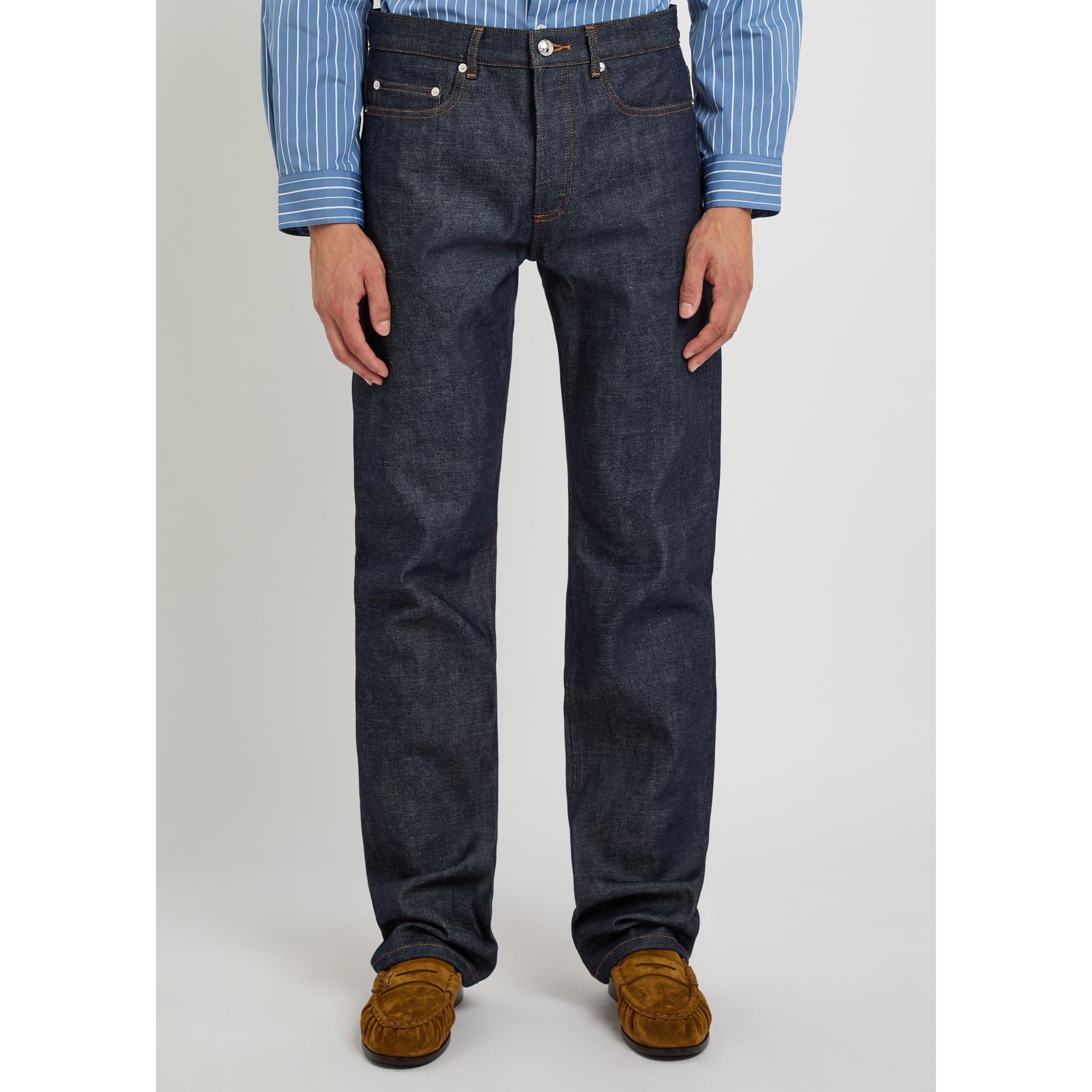 INDIGO - APC - Men's Cotton Slim-Fit Jeans - 2