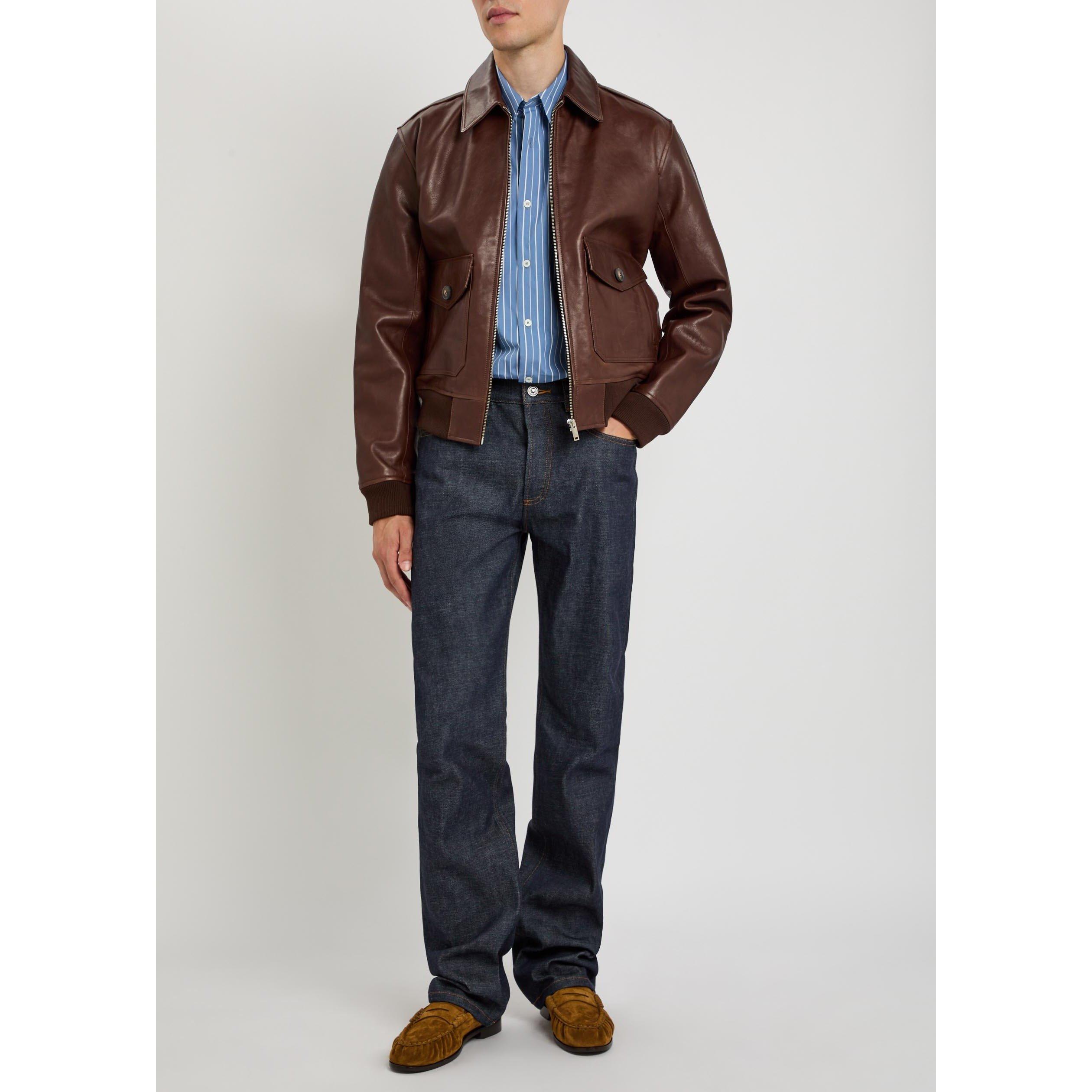 INDIGO - APC - Men's Cotton Slim-Fit Jeans - 5
