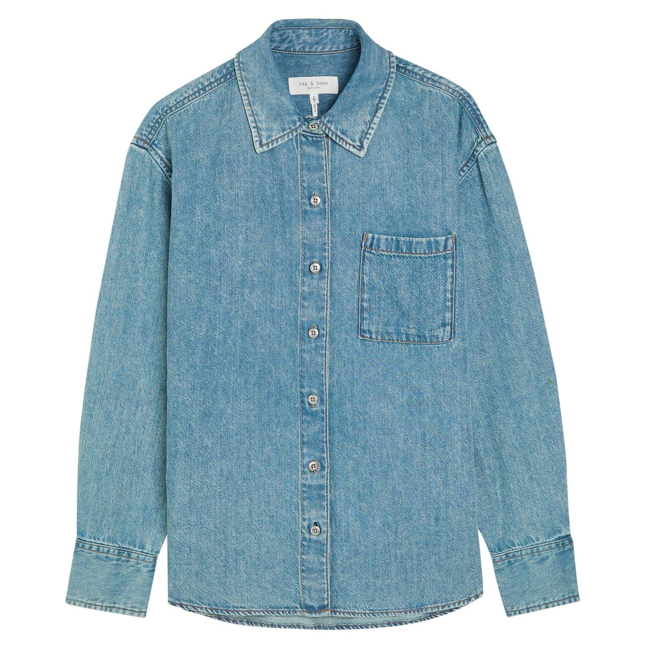 BLUE - Rag and Bone - UFTWT CONNIE SHIRT - 1