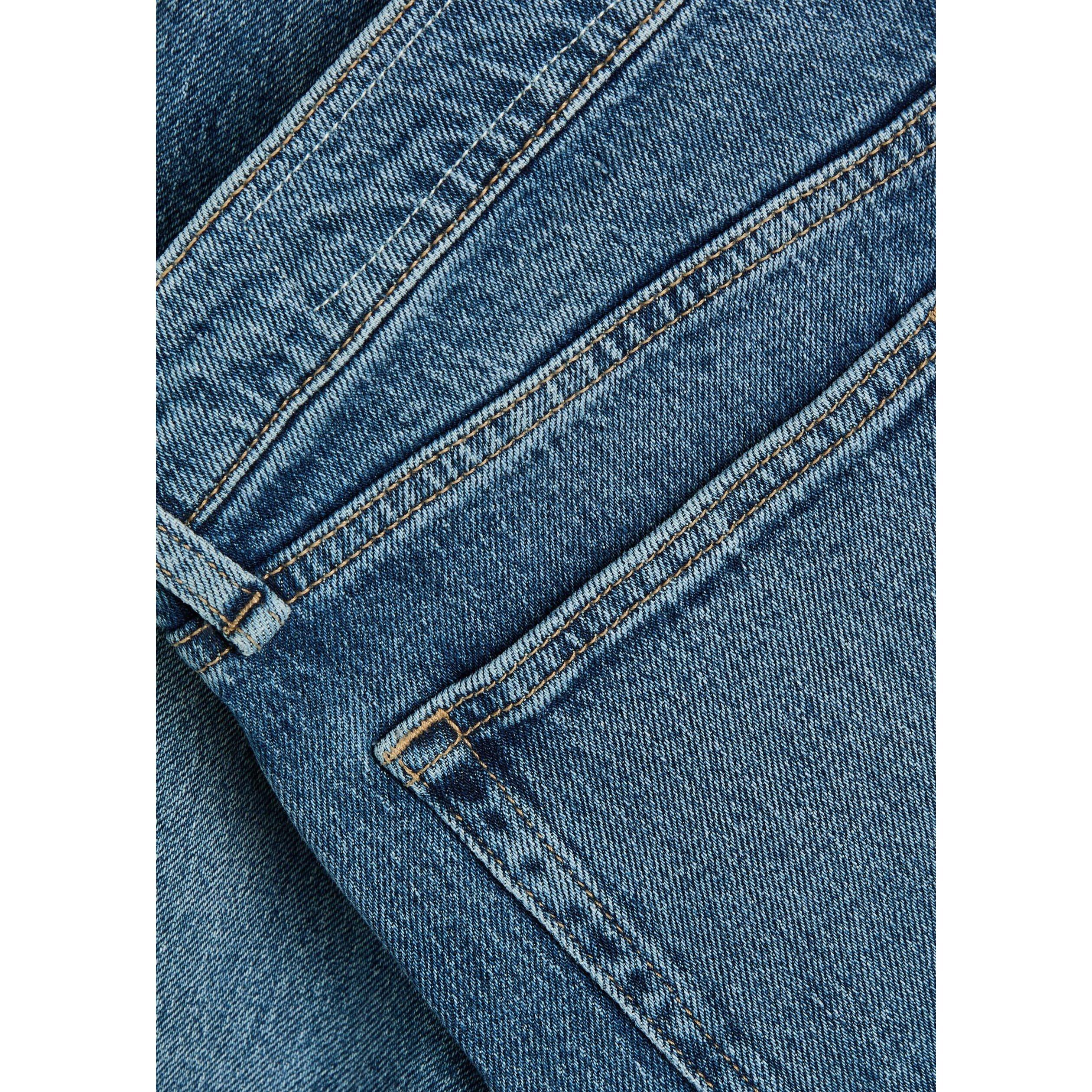 BLUE - Rag and Bone - Women's Harlow Cotton Ankle Straight Leg Jeans - 4