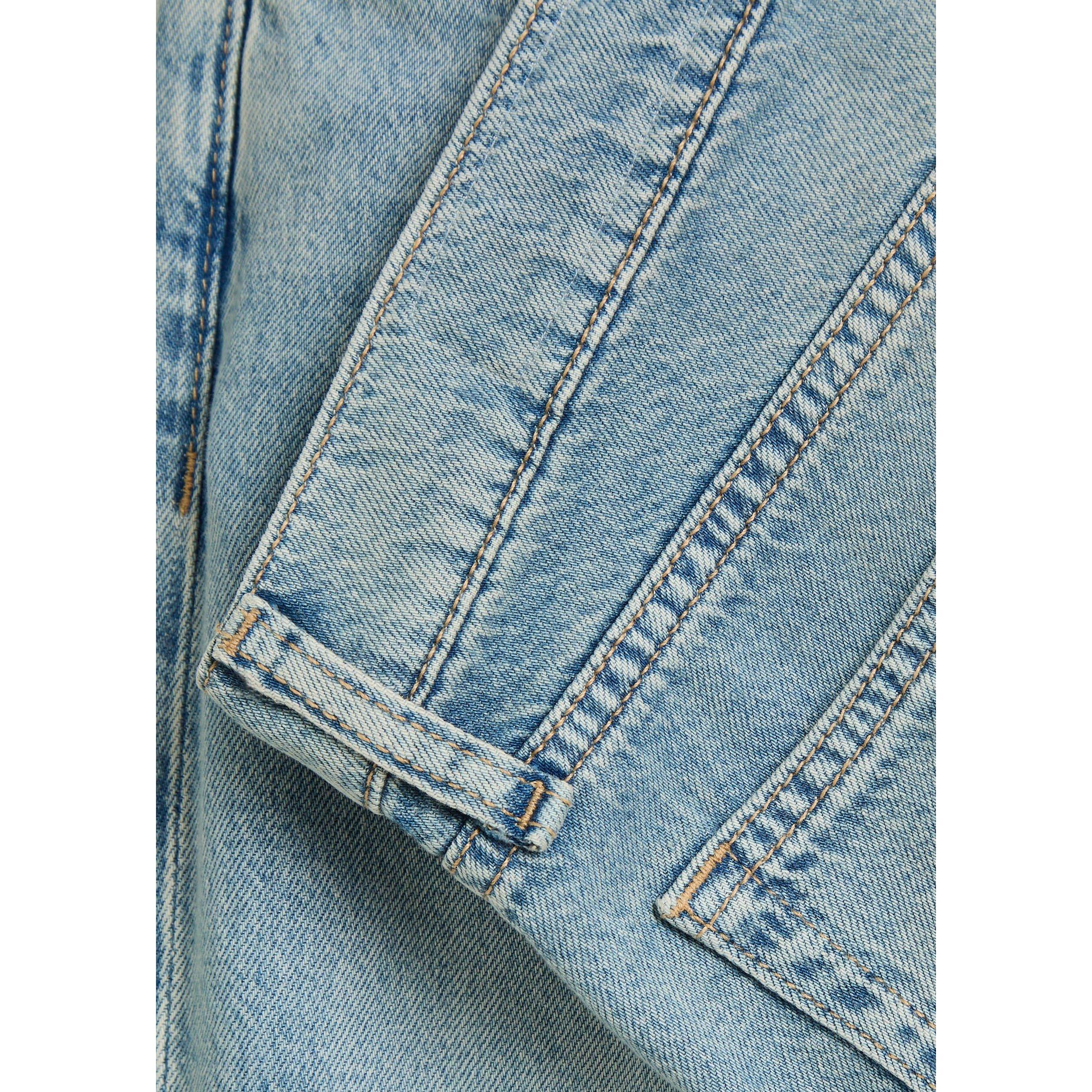 LIGHT BLUE - Rag and Bone - Women's Saige Ankle Straight Cotton Lyocell Jeans - 4