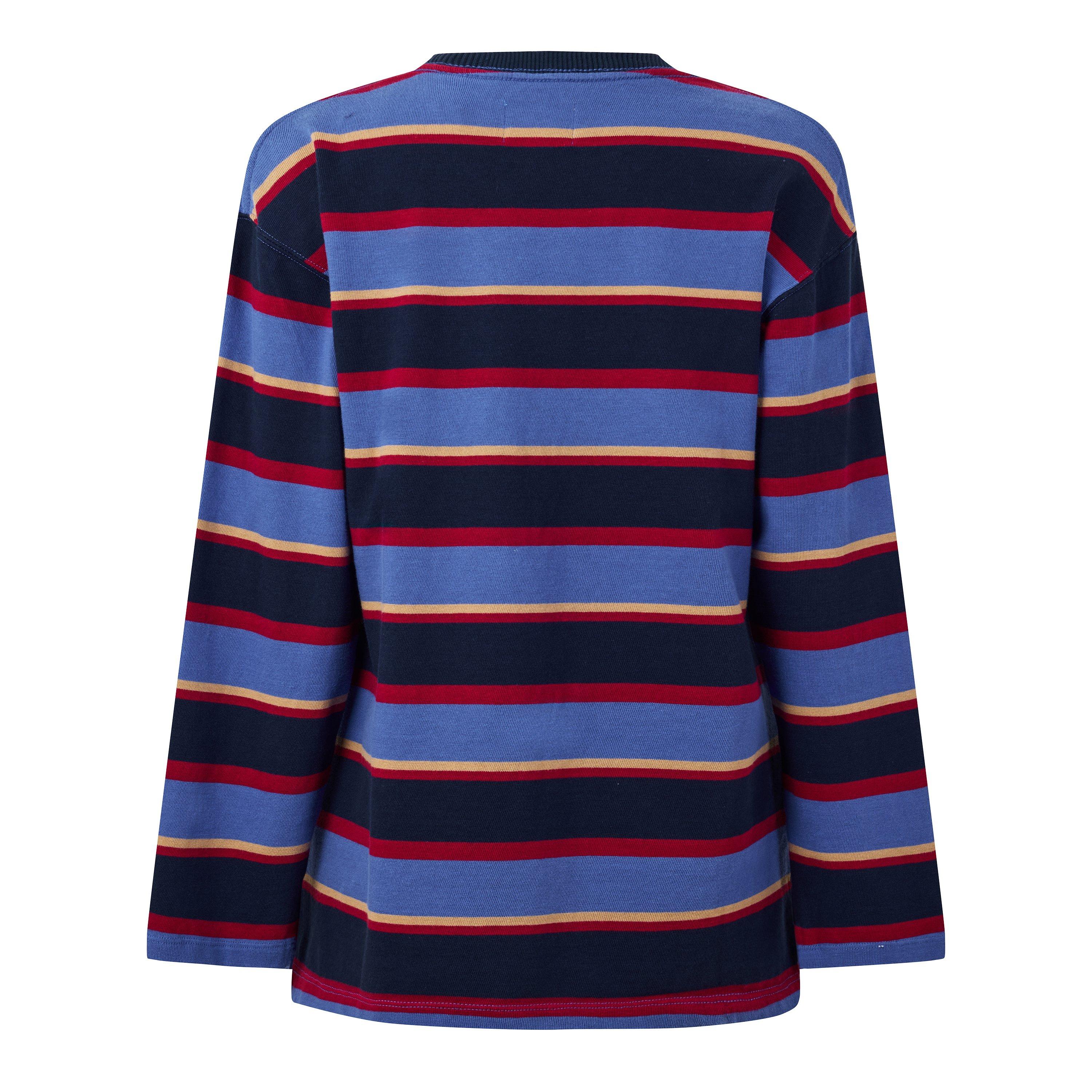MULTICOLOURED - Damson Madder - T ALI LS TEE - 2