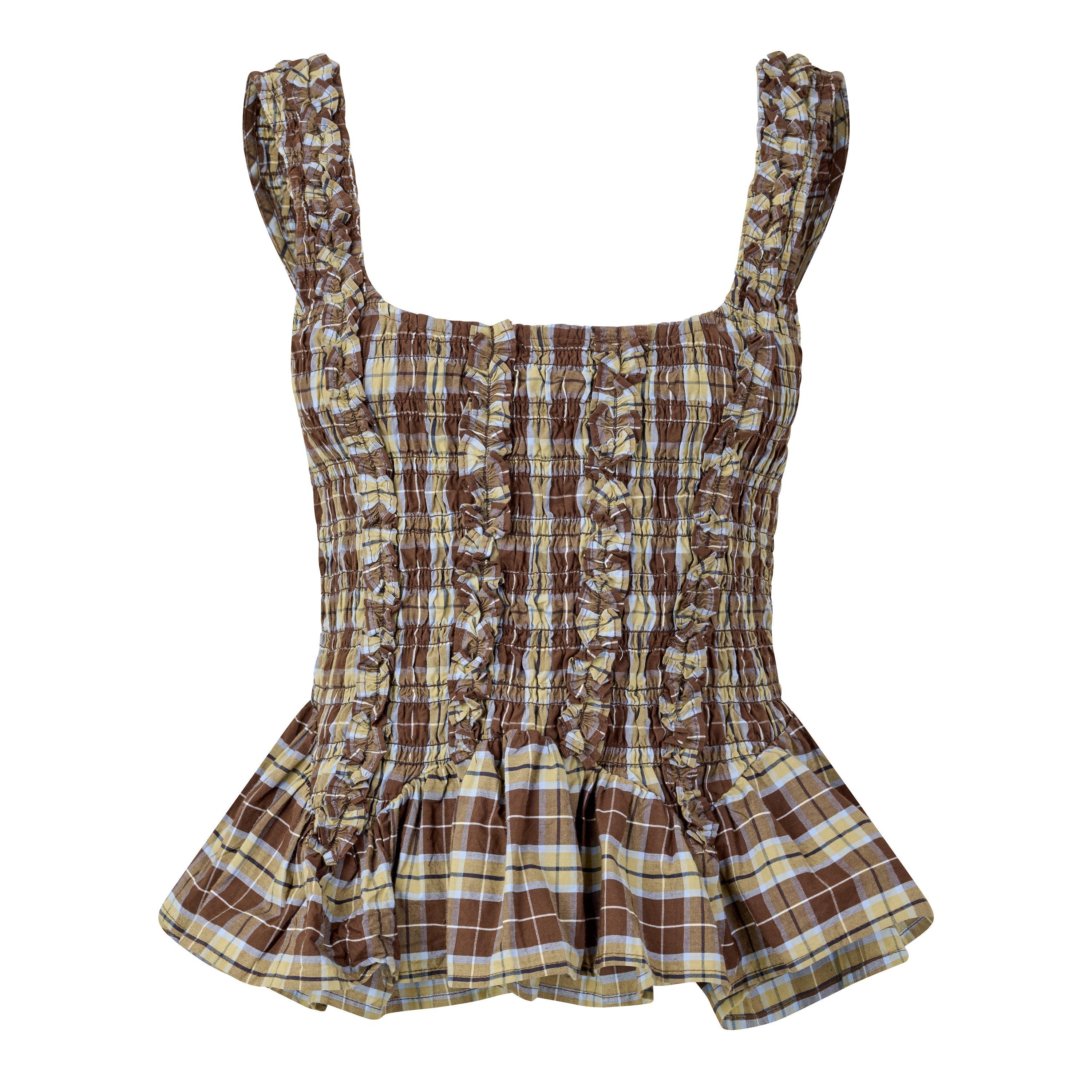 DARK BROWN - Damson Madder - T RAPHI CAMI - 1