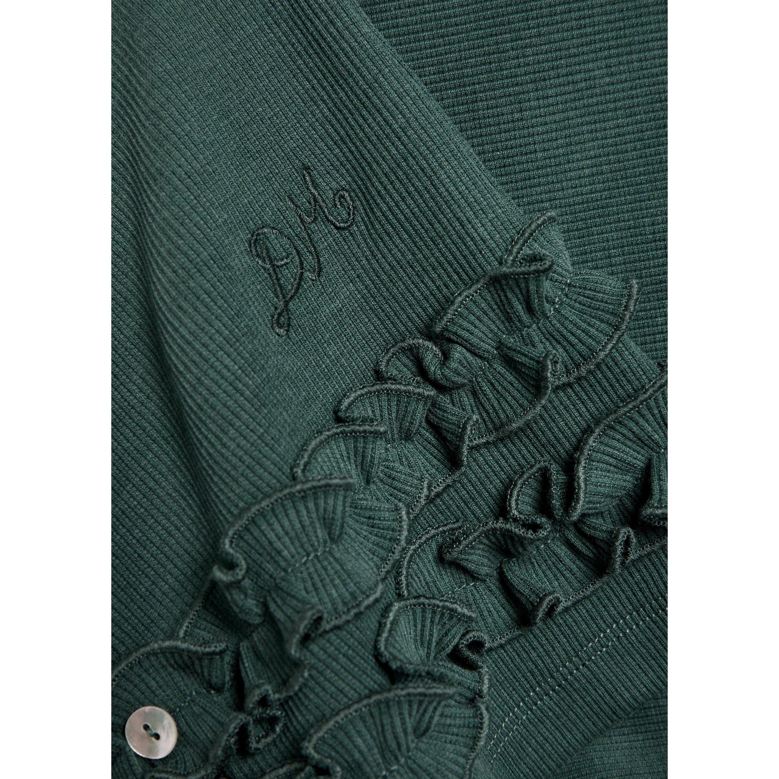 GREEN - Damson Madder - Women's Ember Cotton Slim-Fit Tank Top - 4