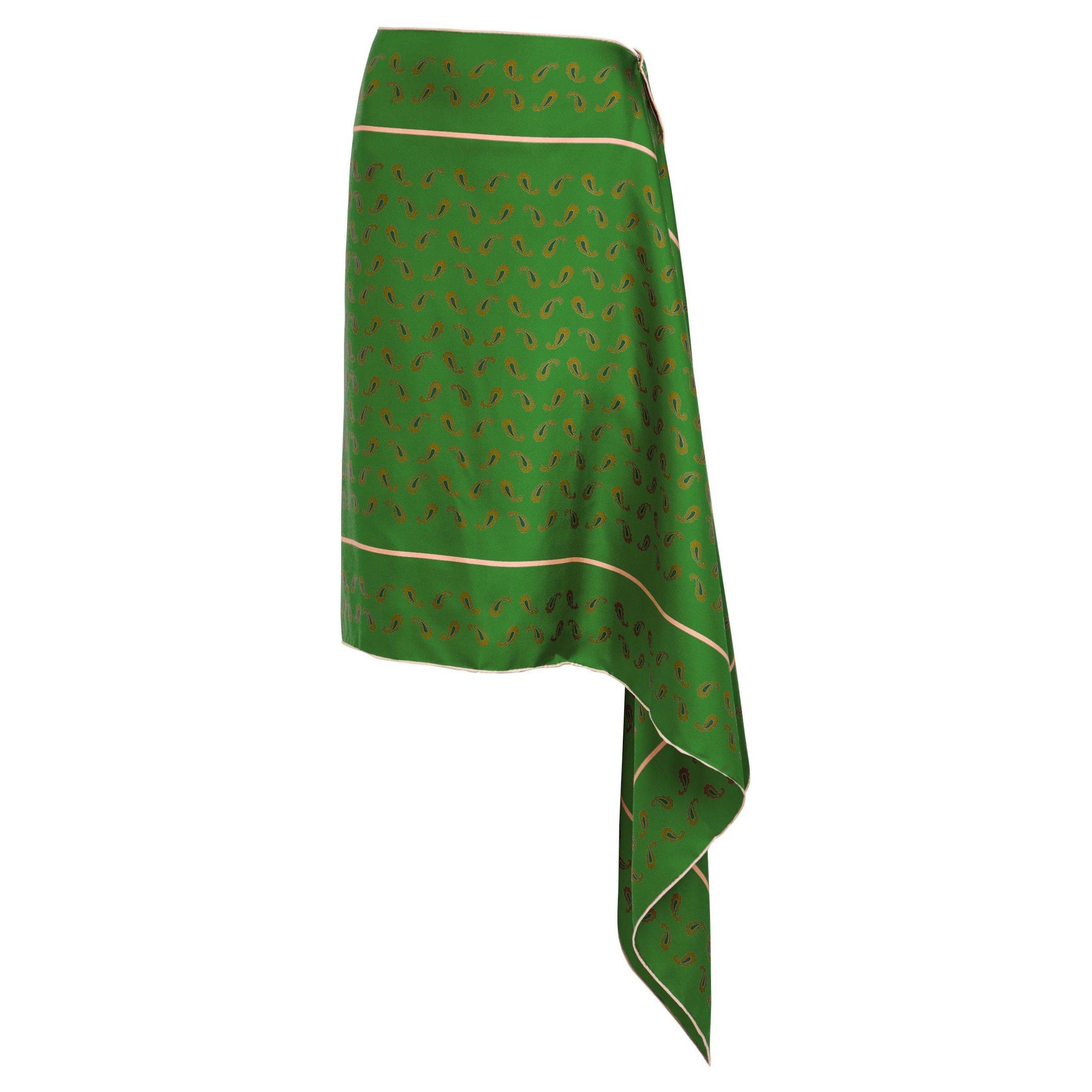SS MARGOT ASYMM SCARF SKIRT