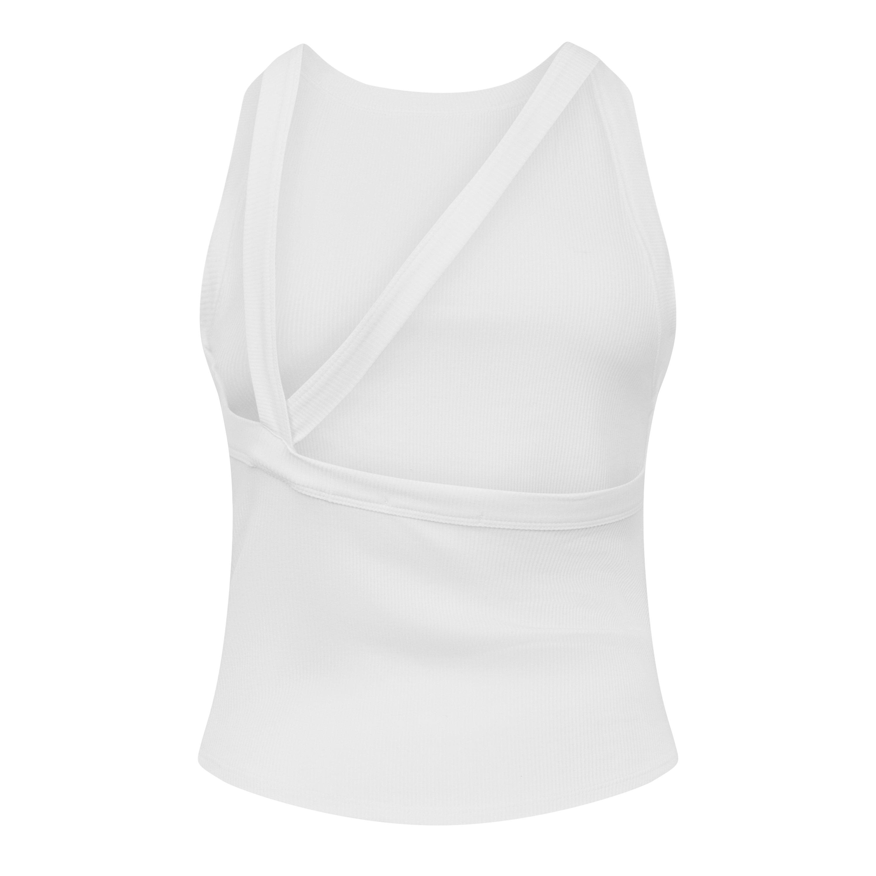 WHITE - The Line by K - T XIMENO OPEN BACK TANK T - 2