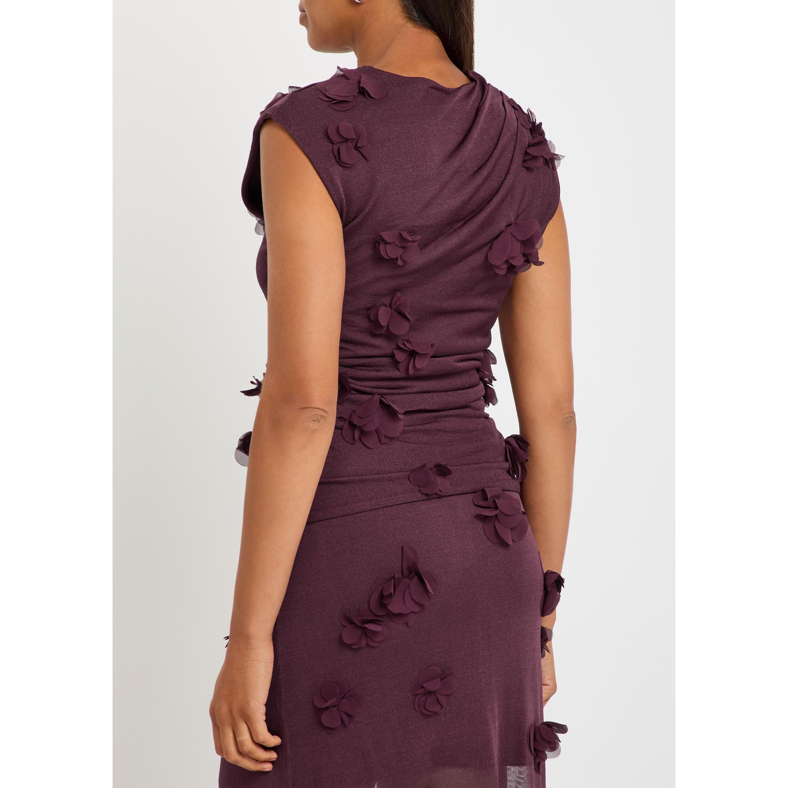 PURPLE - Jonathan Simkhai - Women's Tessa Slim-Fit Tank Top - 3