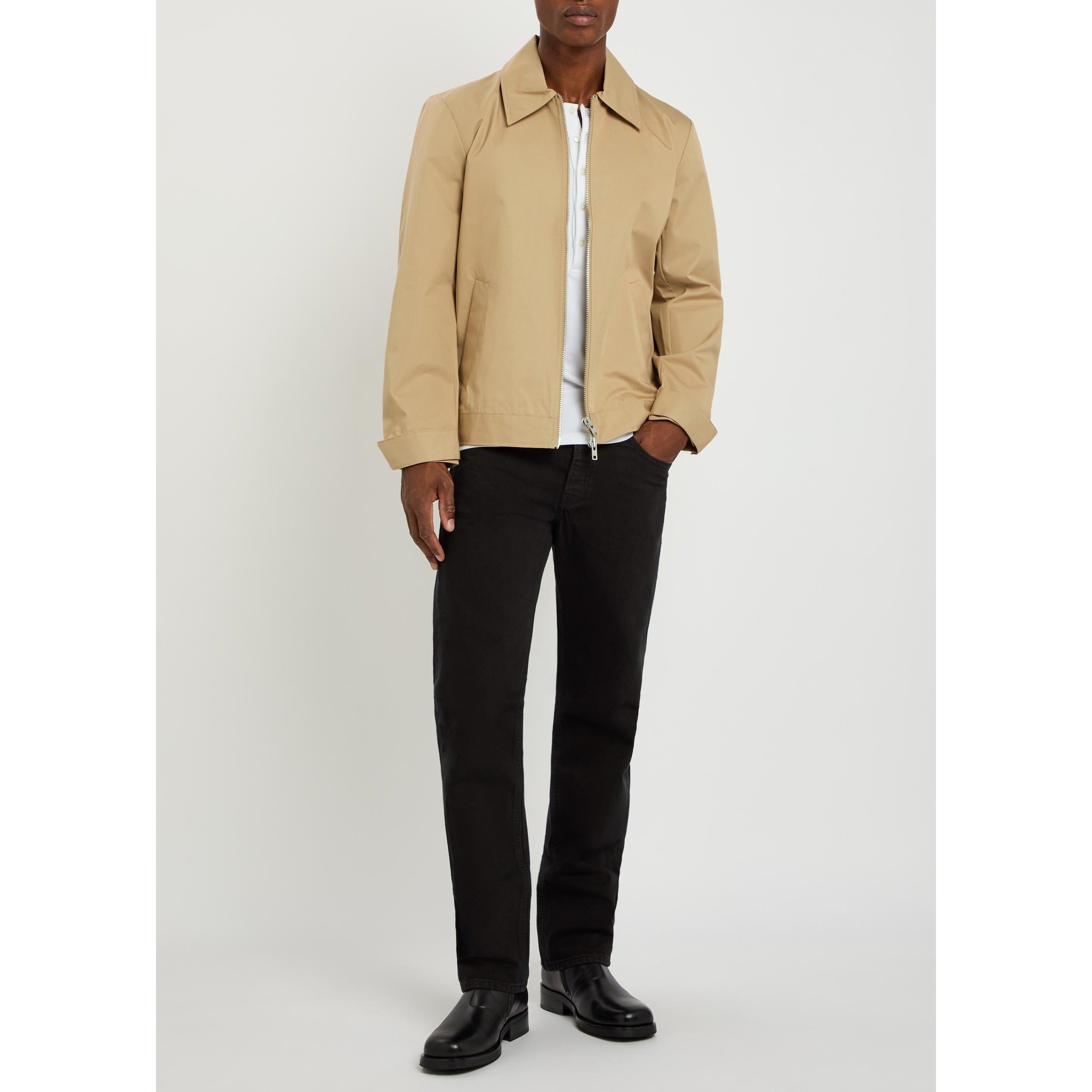BLACK - Frame - Men's Cotton Straight-Leg Jeans - 5