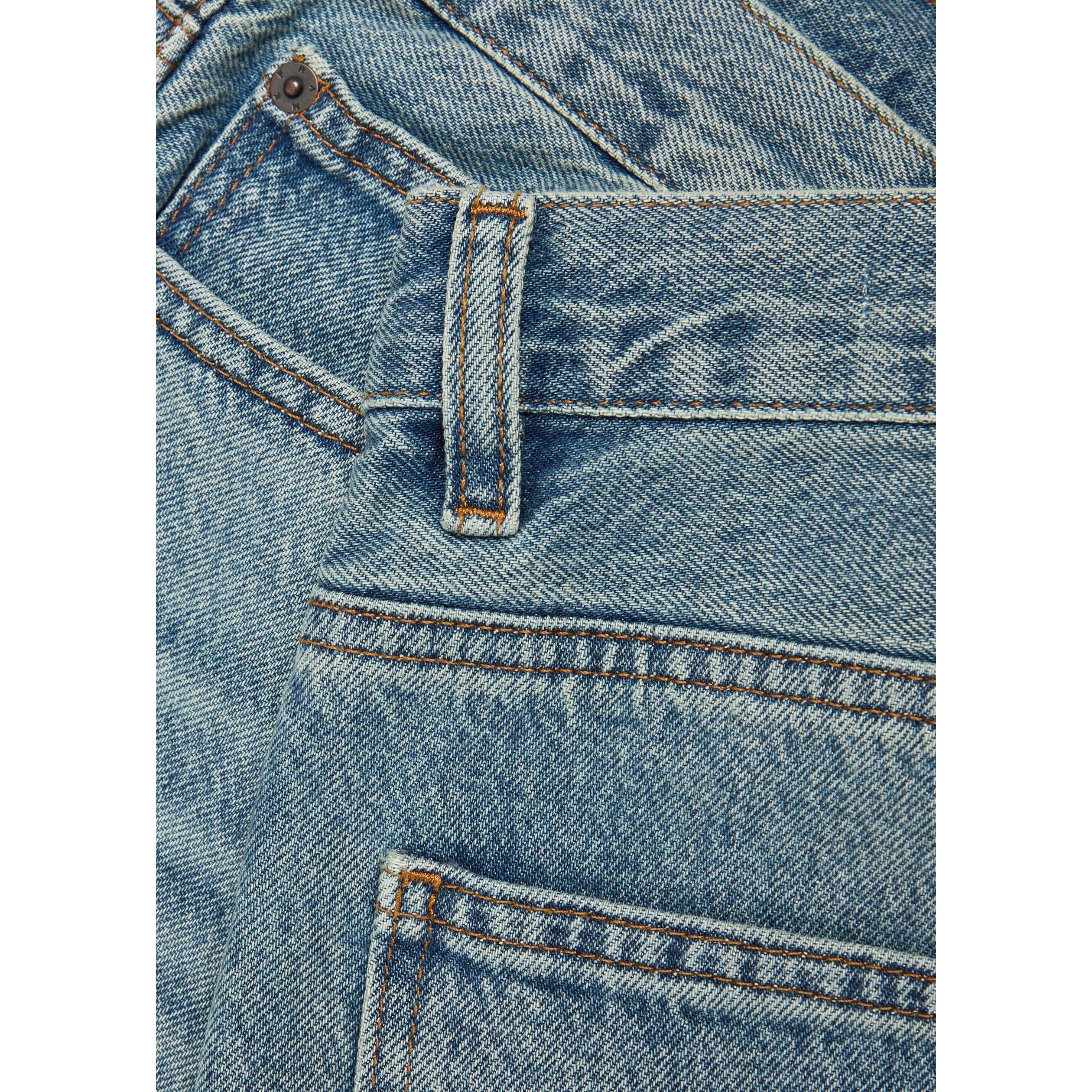 MID BLU - Frame - Men's Cotton Relaxed-Fit Straight Jeans - 4