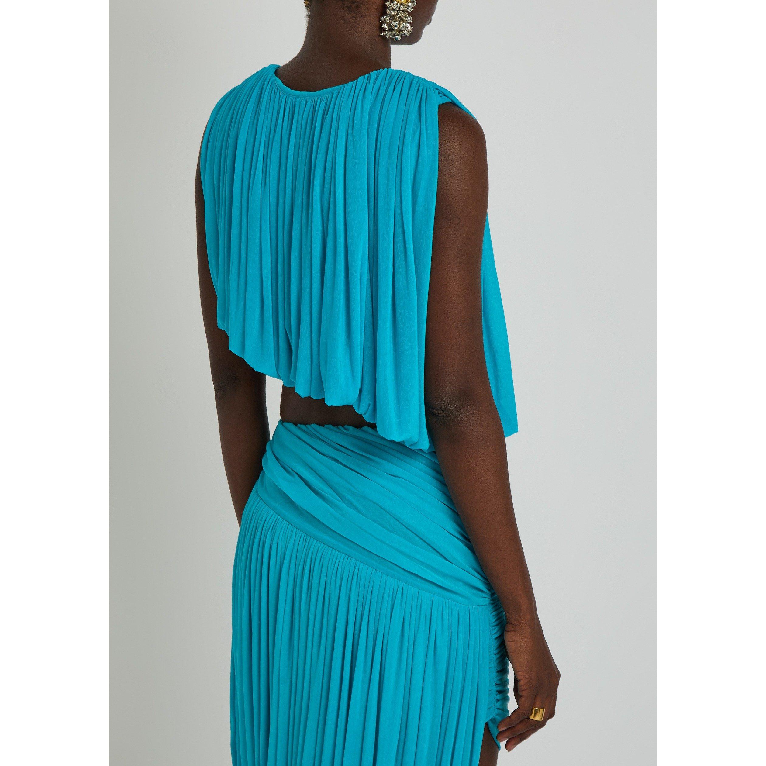 TURQUOISE - Ronny Kobo - Women's Chelly Cropped Vest - 3