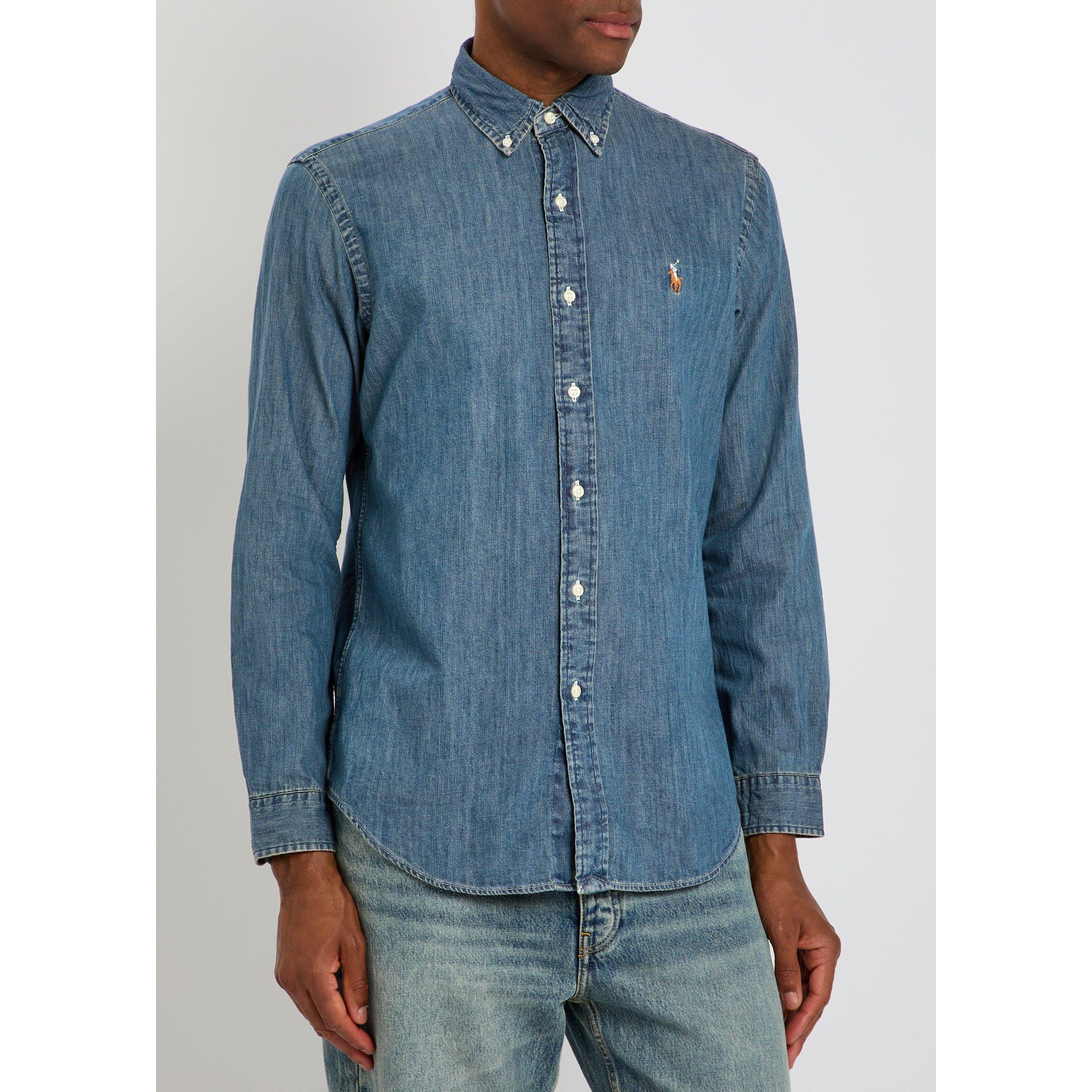 DENIM - Polo Ralph Lauren - PRL CUSTOM FIT DENIM SHIRT LS - 2