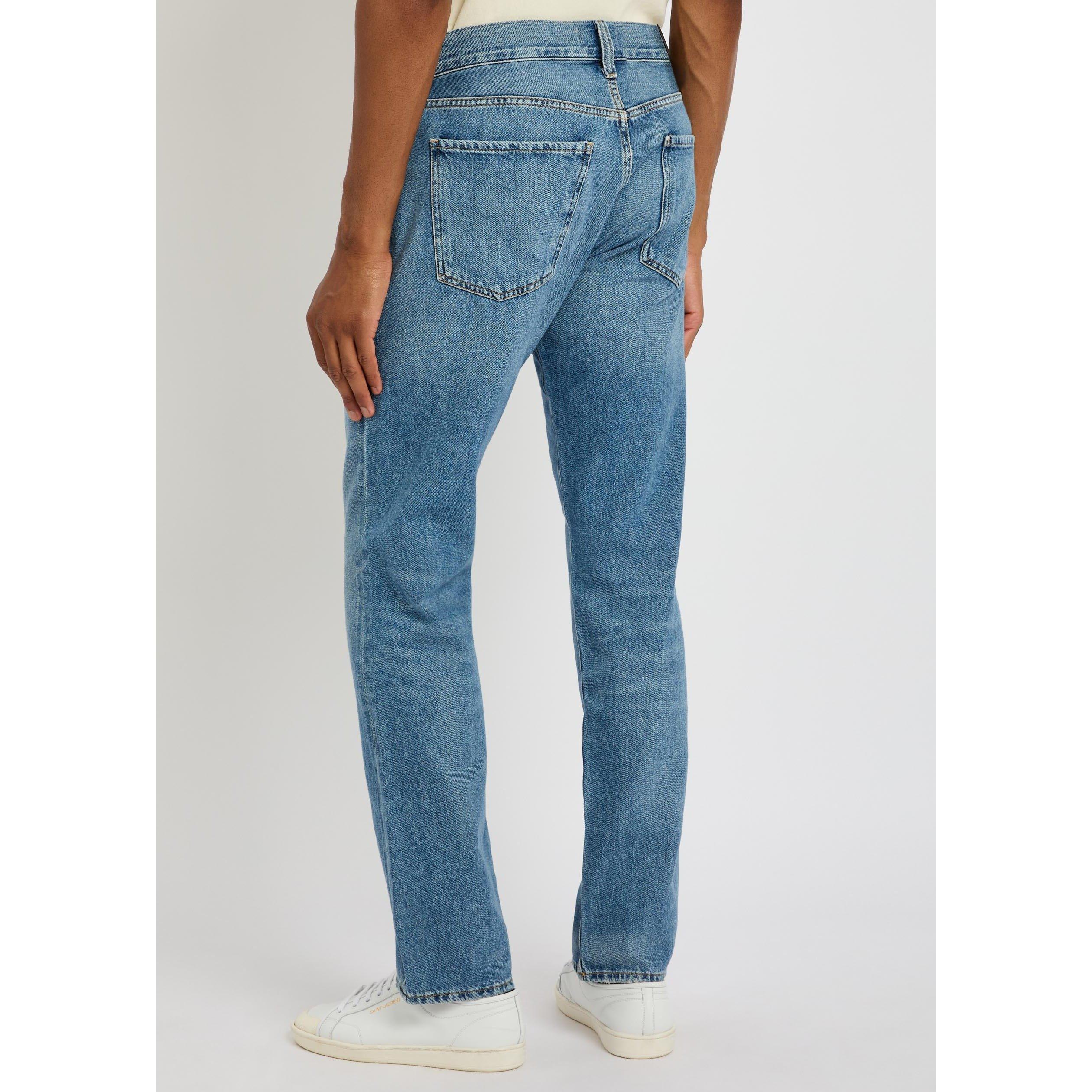 BLUE - Citizens Of Humanity - Men's Elijah Cotton Straight Jeans - 3