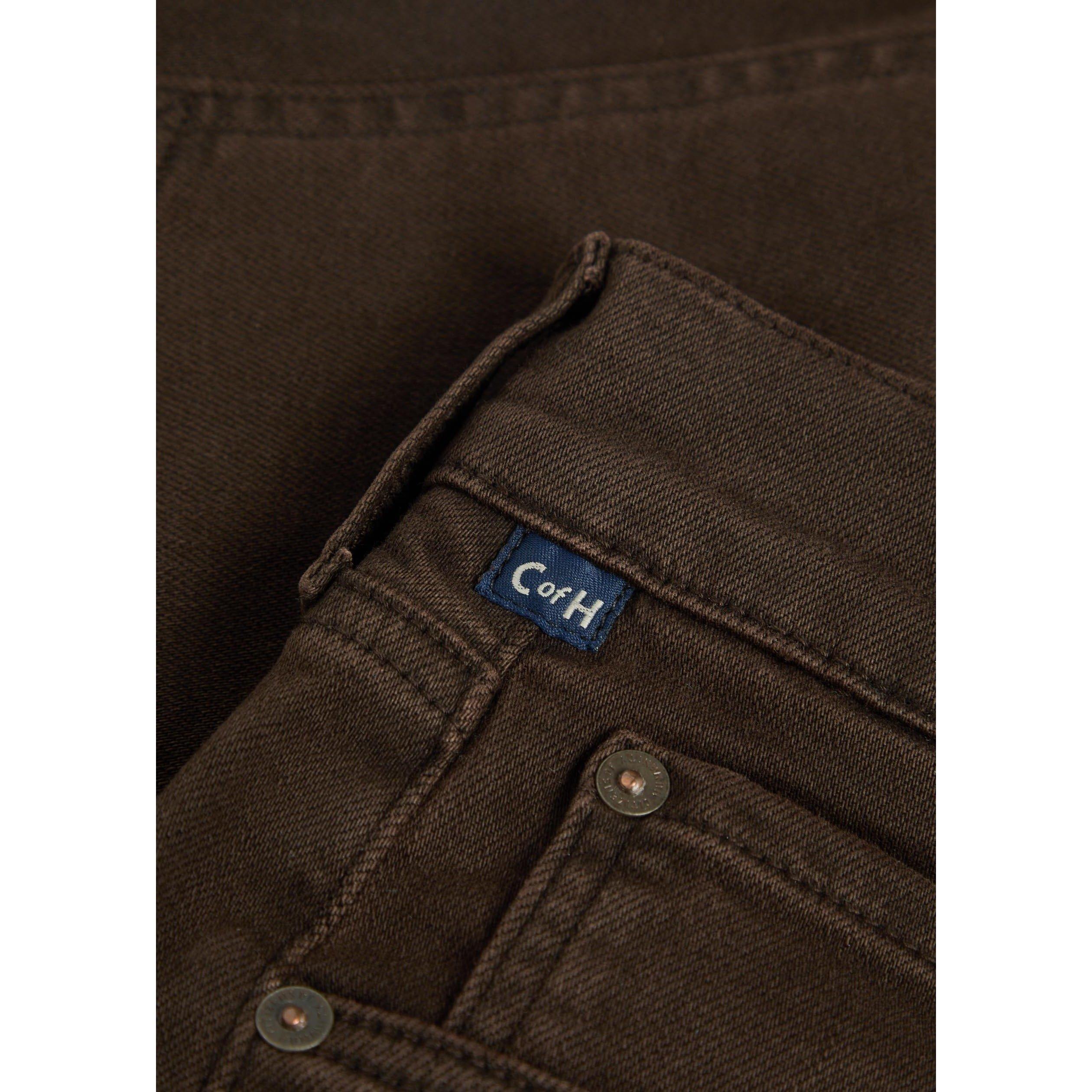 DARK BROWN - Citizens Of Humanity - Men's Elijah Cotton Straight Jeans - 4
