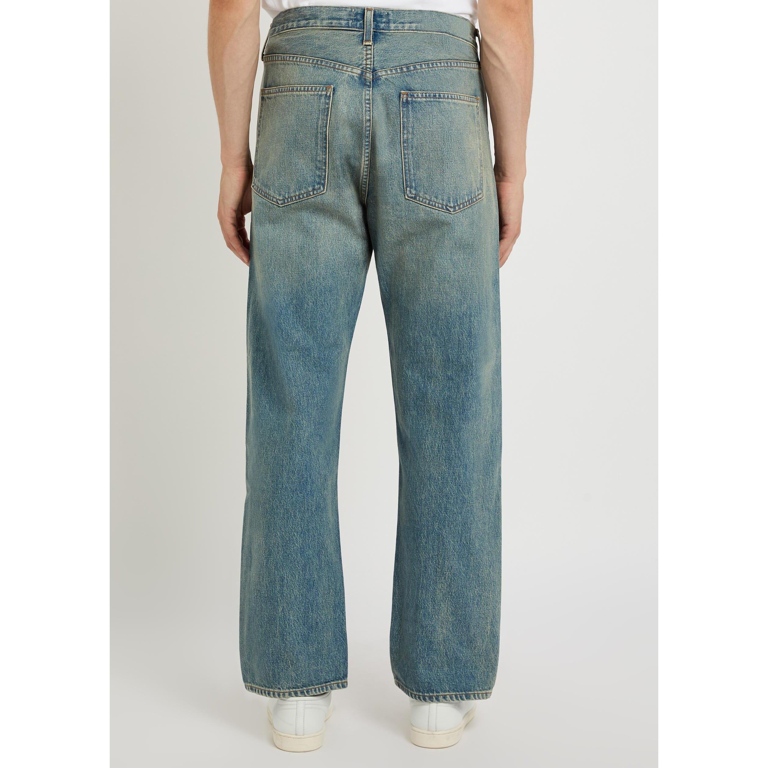 MID BLU - Agolde - Men's 90s Cotton Mid-Rise Straight Leg Jeans - 3