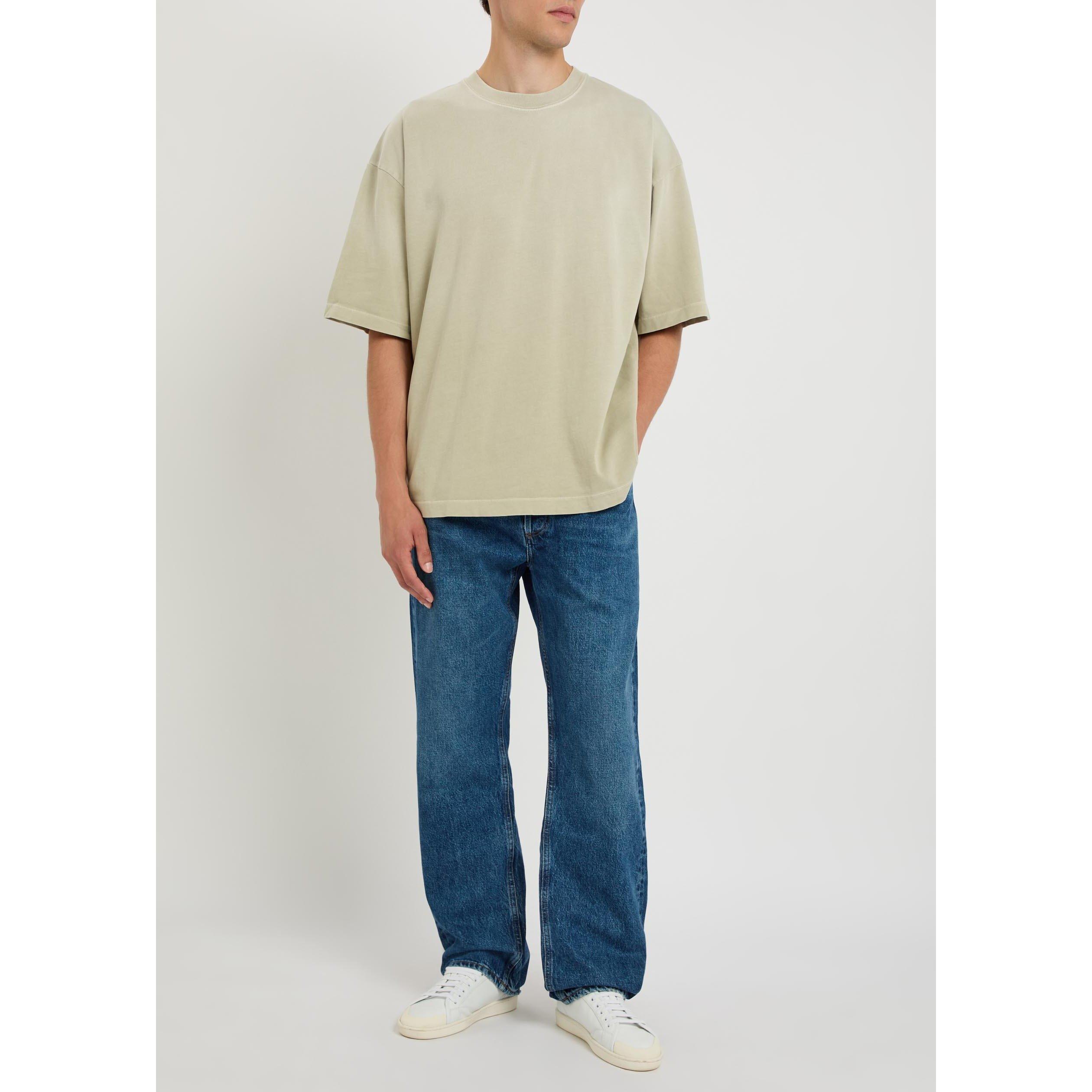 BLUE - Agolde - Men's 90s Cotton Mid-Rise Straight Leg Jeans - 5