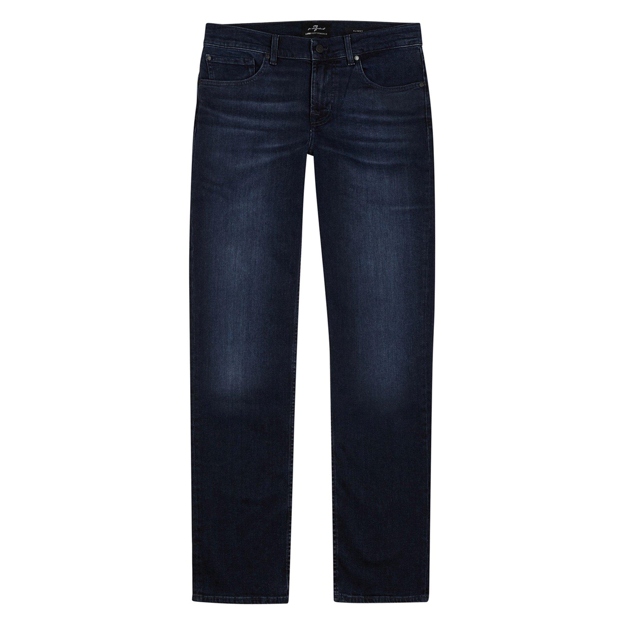 DARK BLUE - 7 For All Mankind - 7FAM JN SMMY LUXPP DKBL CORE - 1
